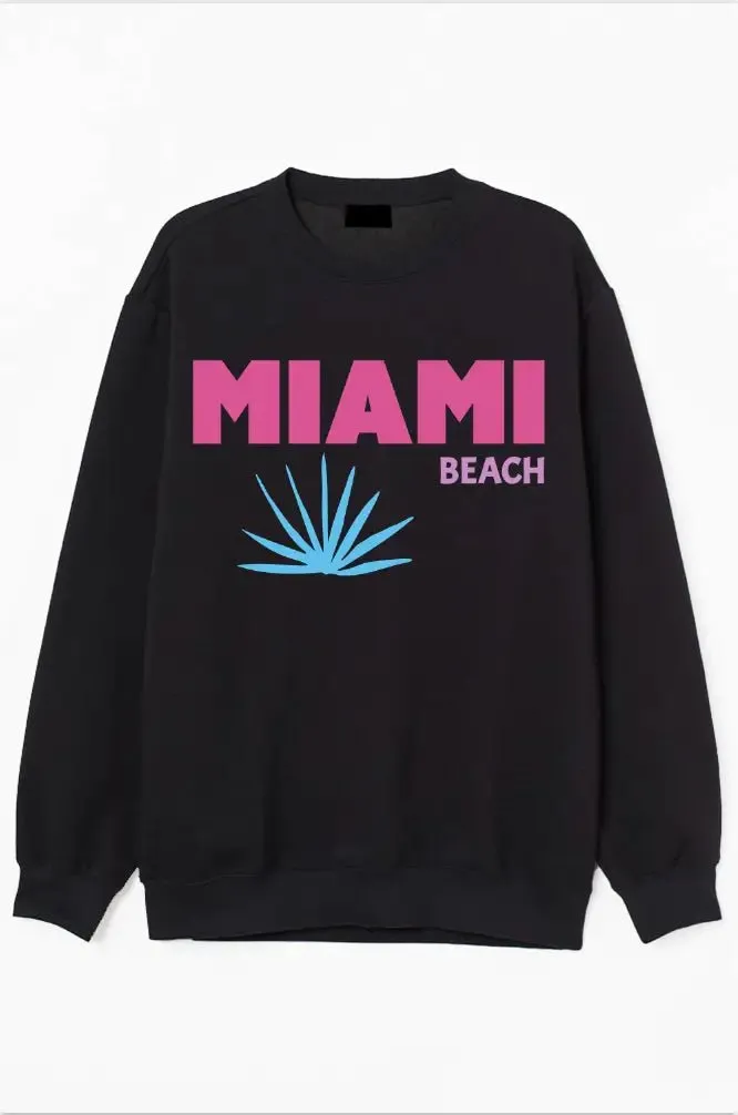 La Trading Co Miami Beach Preslie Crewneck Sweater