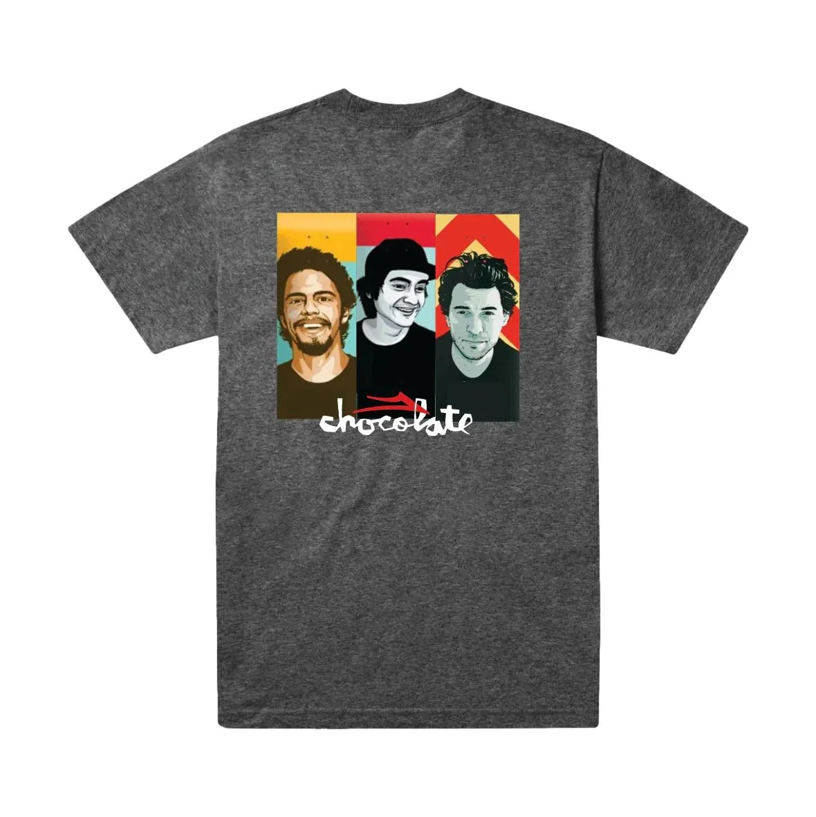 Lakai Portrait Tee Charcoal Heather