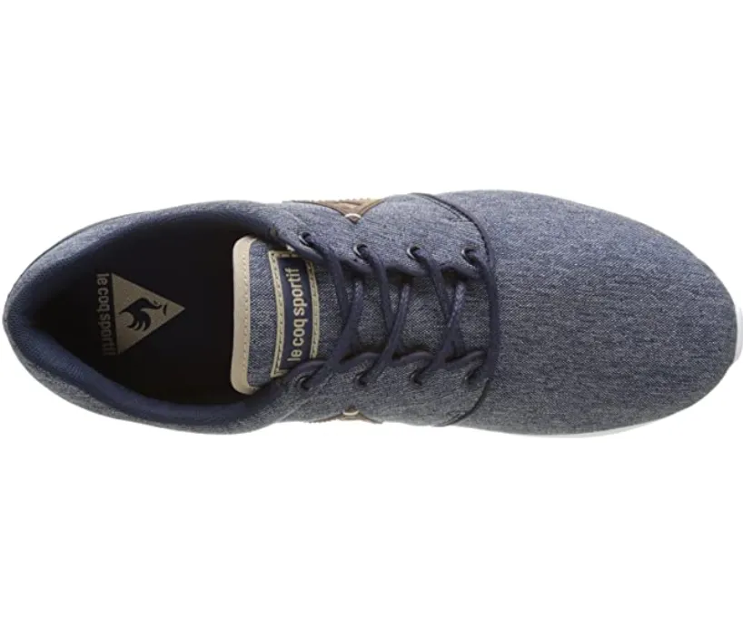 Le Coq Sportif men's sneakers shoe in Dynacomf 2 1010010 blue canvas