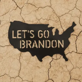 Let’s Go Brandon USA Vehicle Magnet