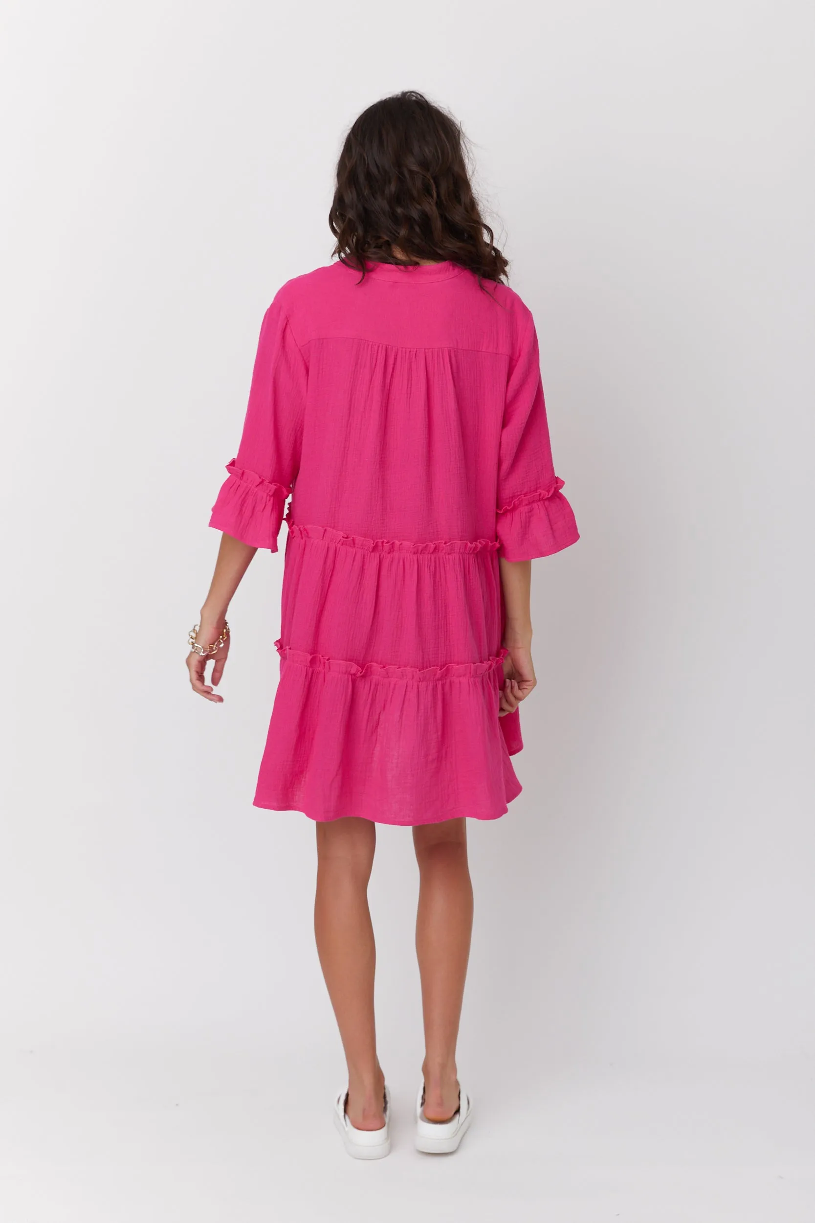 MALIBU Dress Hot Pink