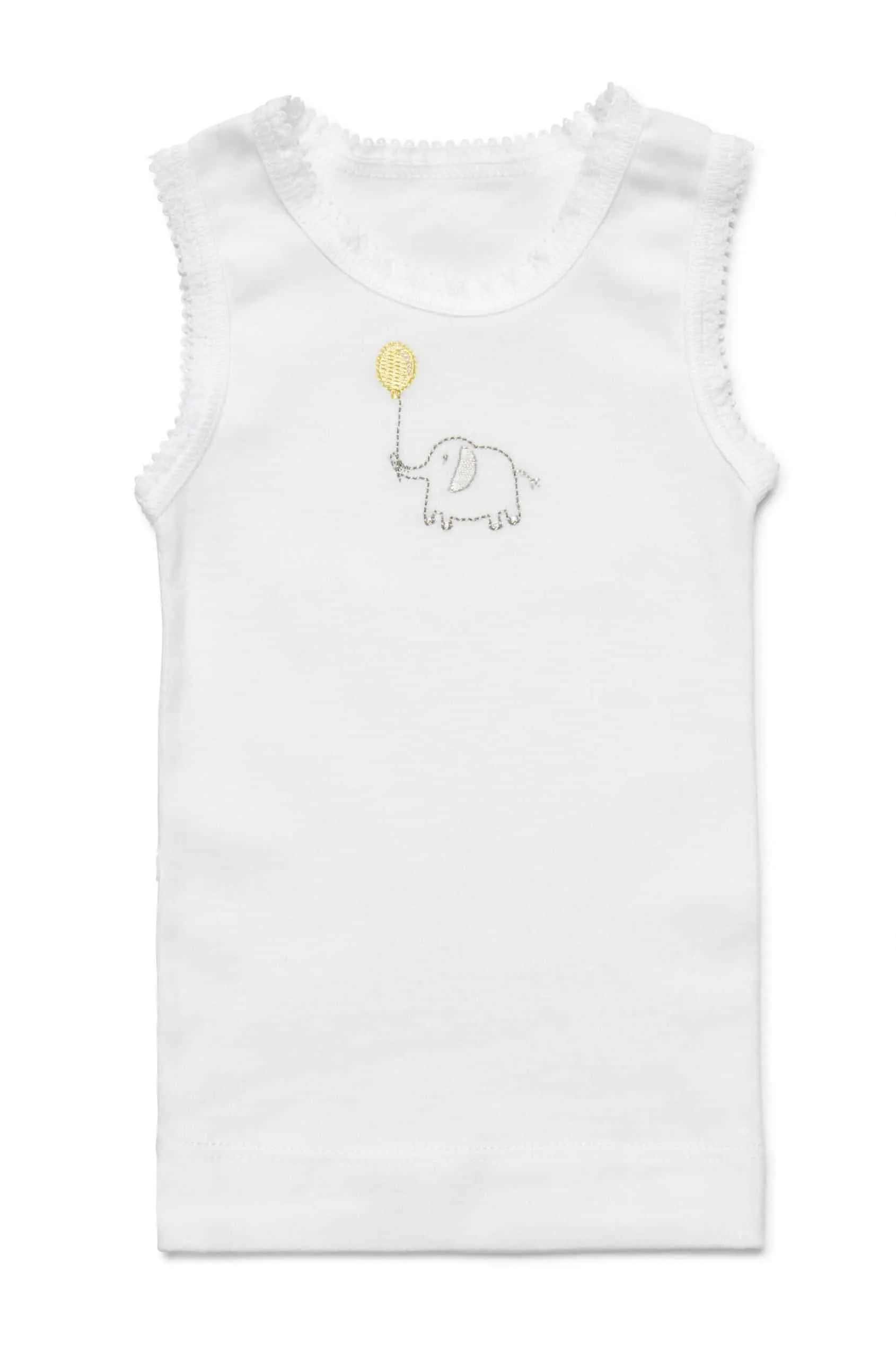 Marquise Two Pack Singlets Elephant