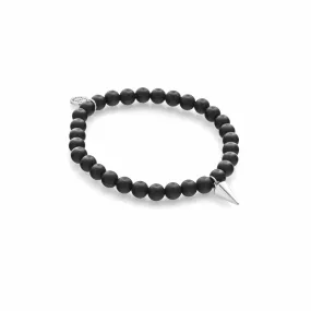 Men's Edit / All For One / Bracelet / Black Onyx   Silver