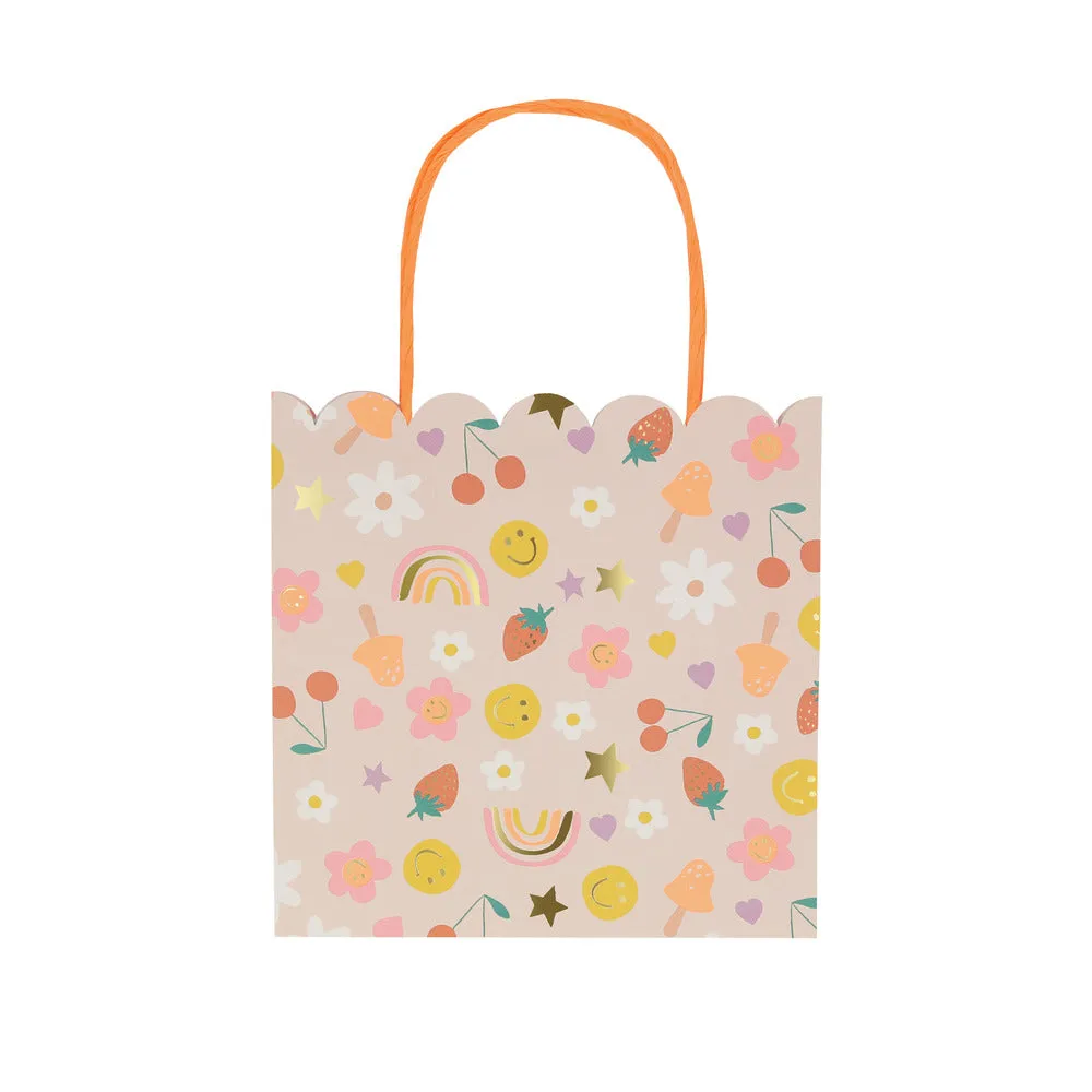 Meri Meri Happy Face Icons Party Bags (Set of 8)