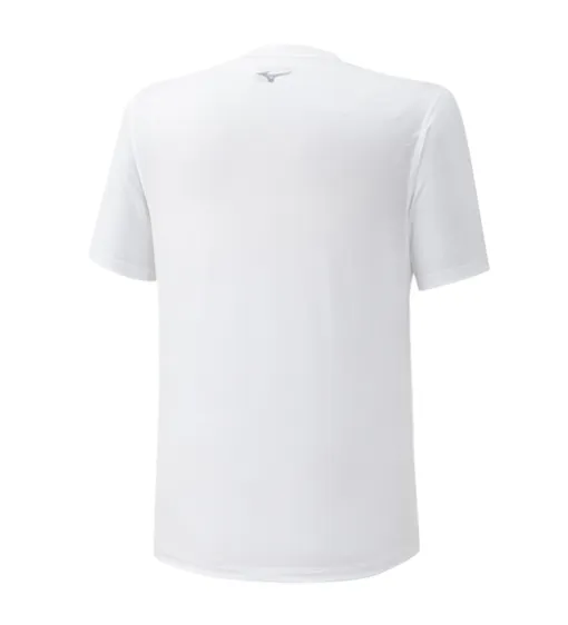 Mizuno Men's short sleeve t-shirt in Impulse Tee technical fabric J2GA7519 01 white