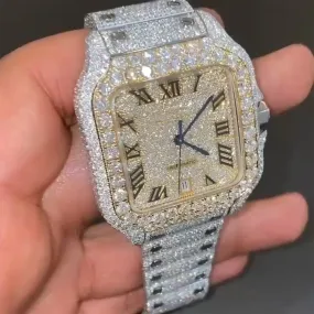 Moissanite watch | diamond watch(W-23)