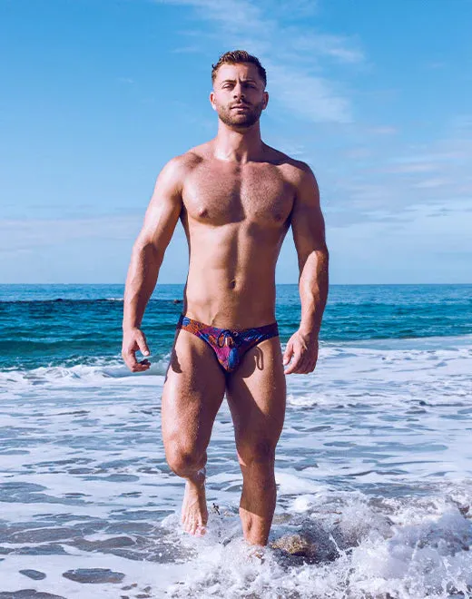 Navy Stallion Swim Brief (V20)