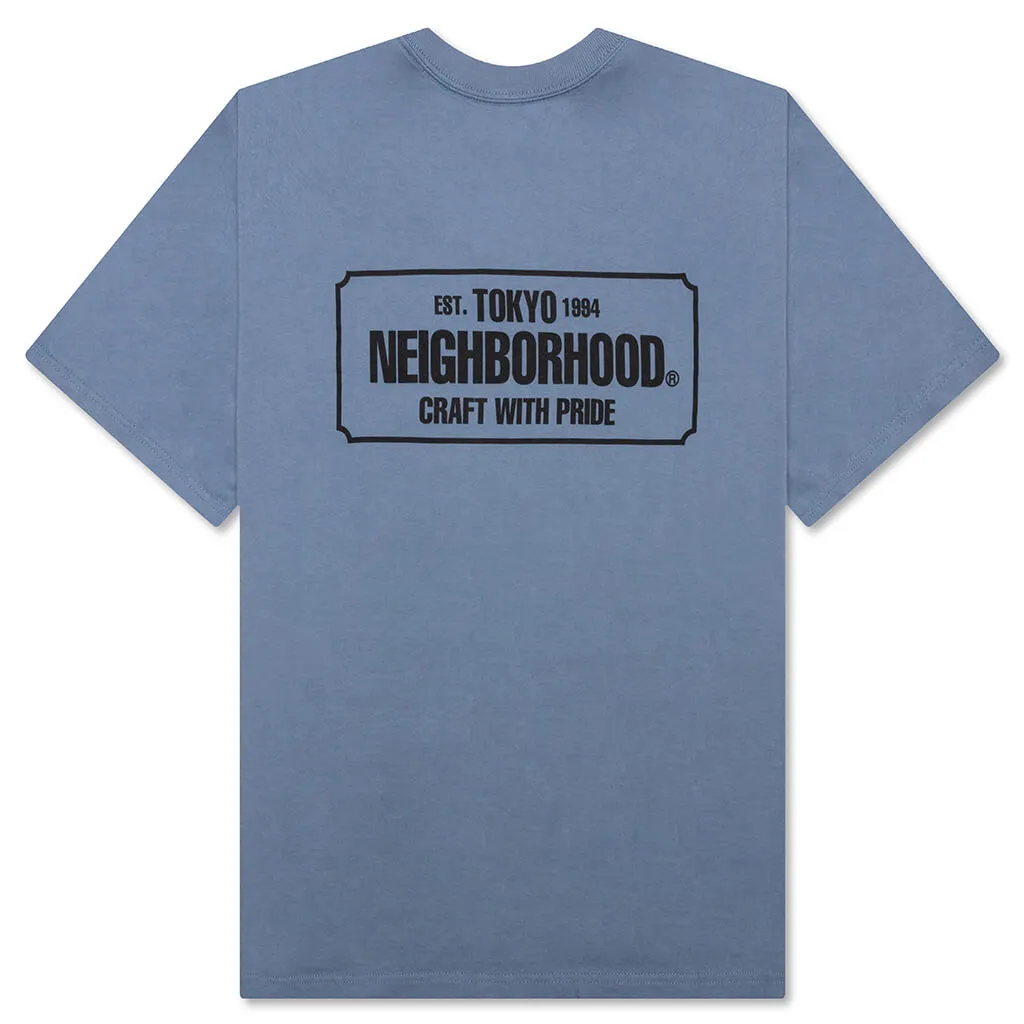 NH. Tee SS-1 - Blue Grey