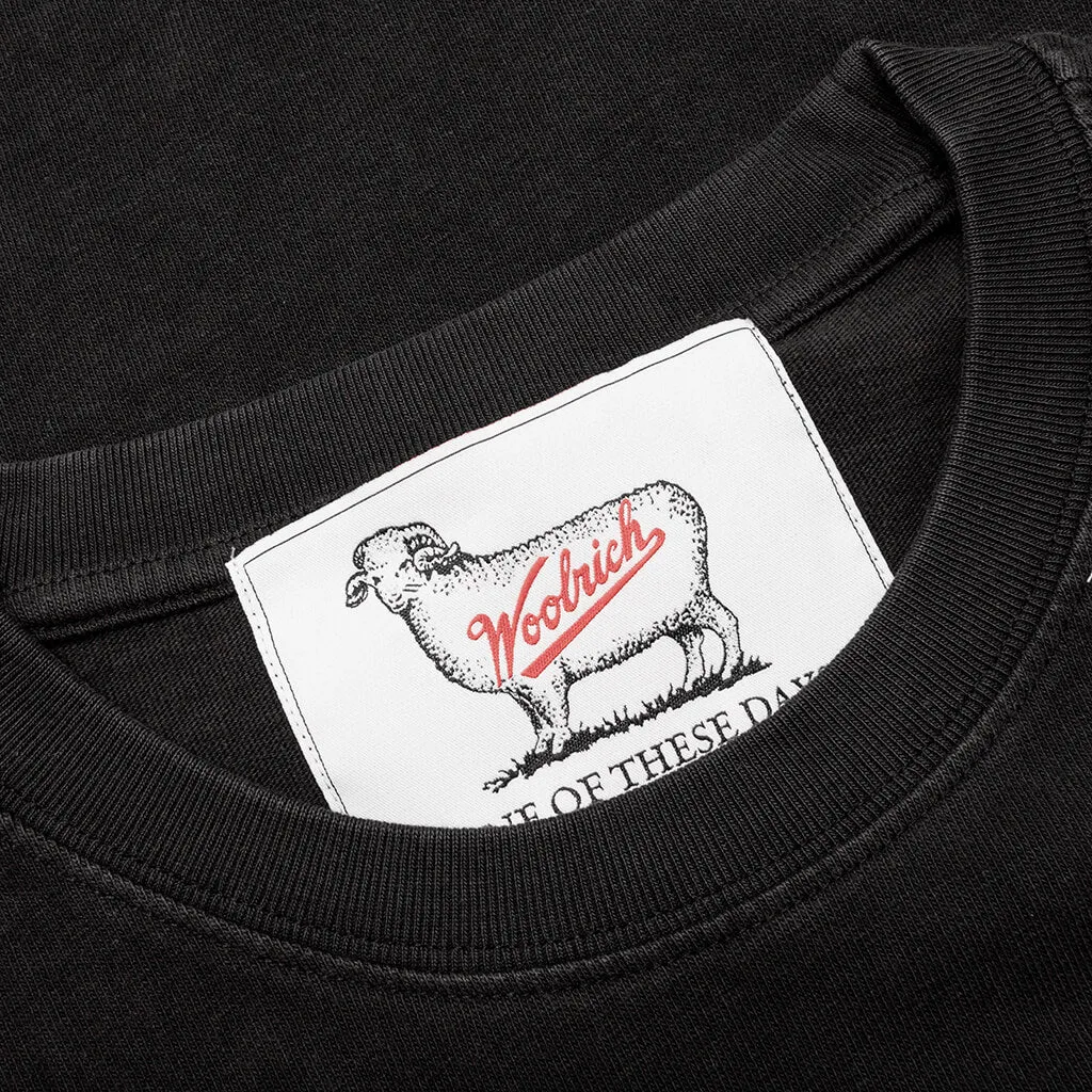 One Of These Days x Woolrich T-Shirt - Black