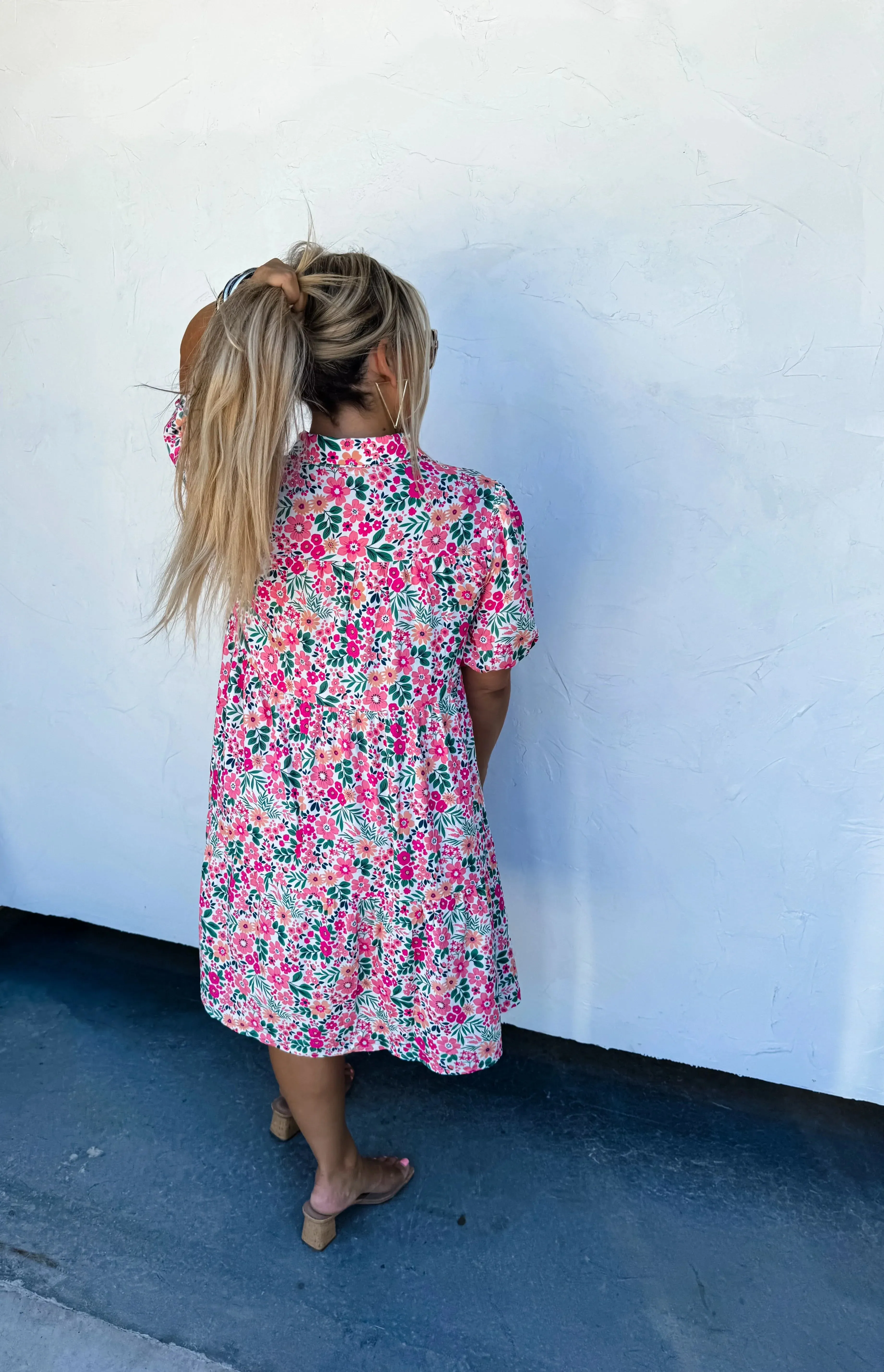 PREORDER: Summer Blooms Floral Dress in Two Colors (Ships Early July)