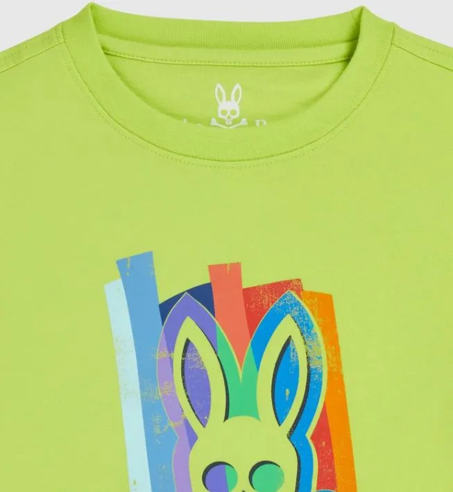 Psycho Bunny Mens Tatterford Graphic Tee