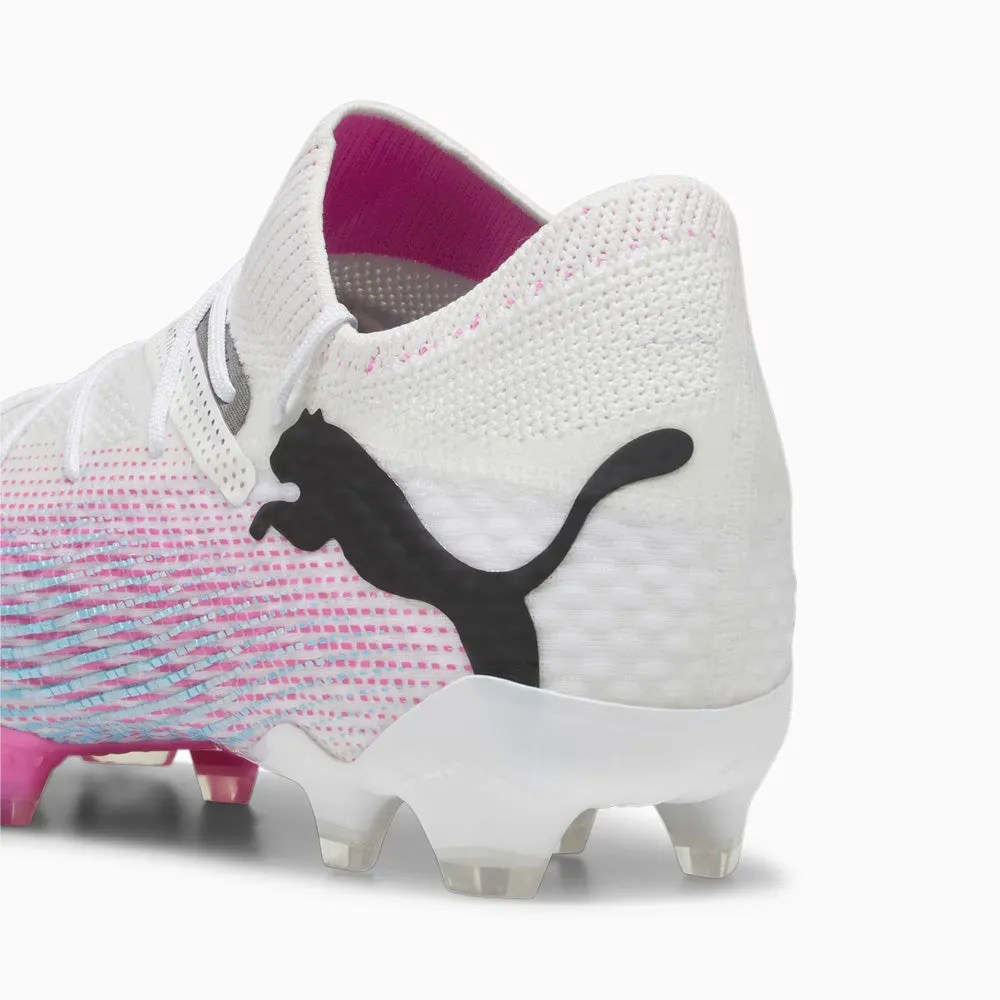 Puma Future 7 Ultimate FG/AG Football Boots (White/Black/Poison Pink)