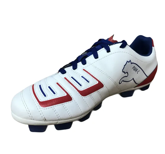 Puma men's football boot PowerCat 4.12 r HG 102483 04 white red blue