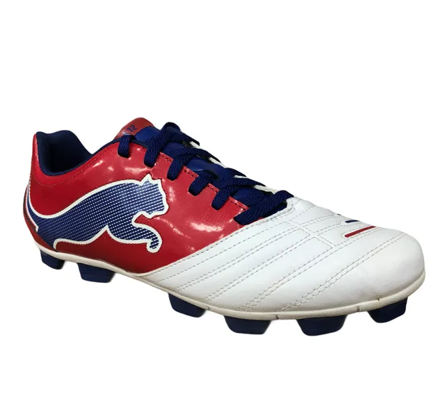 Puma men's football boot PowerCat 4.12 r HG 102483 04 white red blue