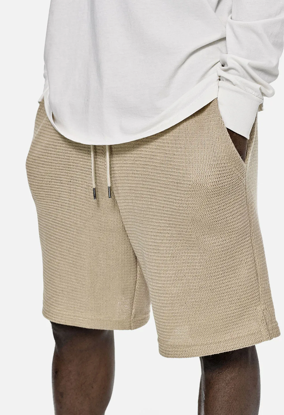 Raschel Shorts / Beige