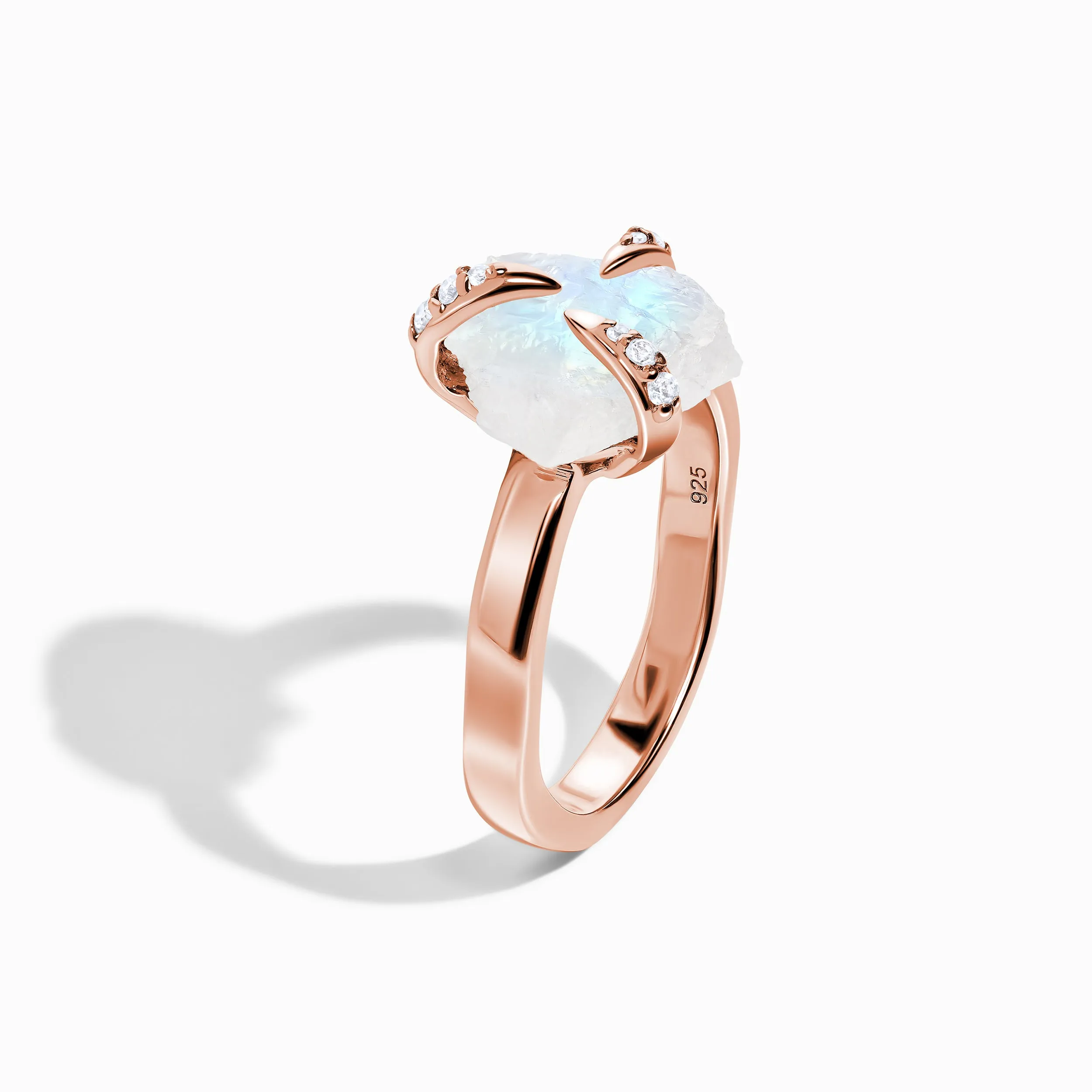 Raw Crystal Ring - Halcyon