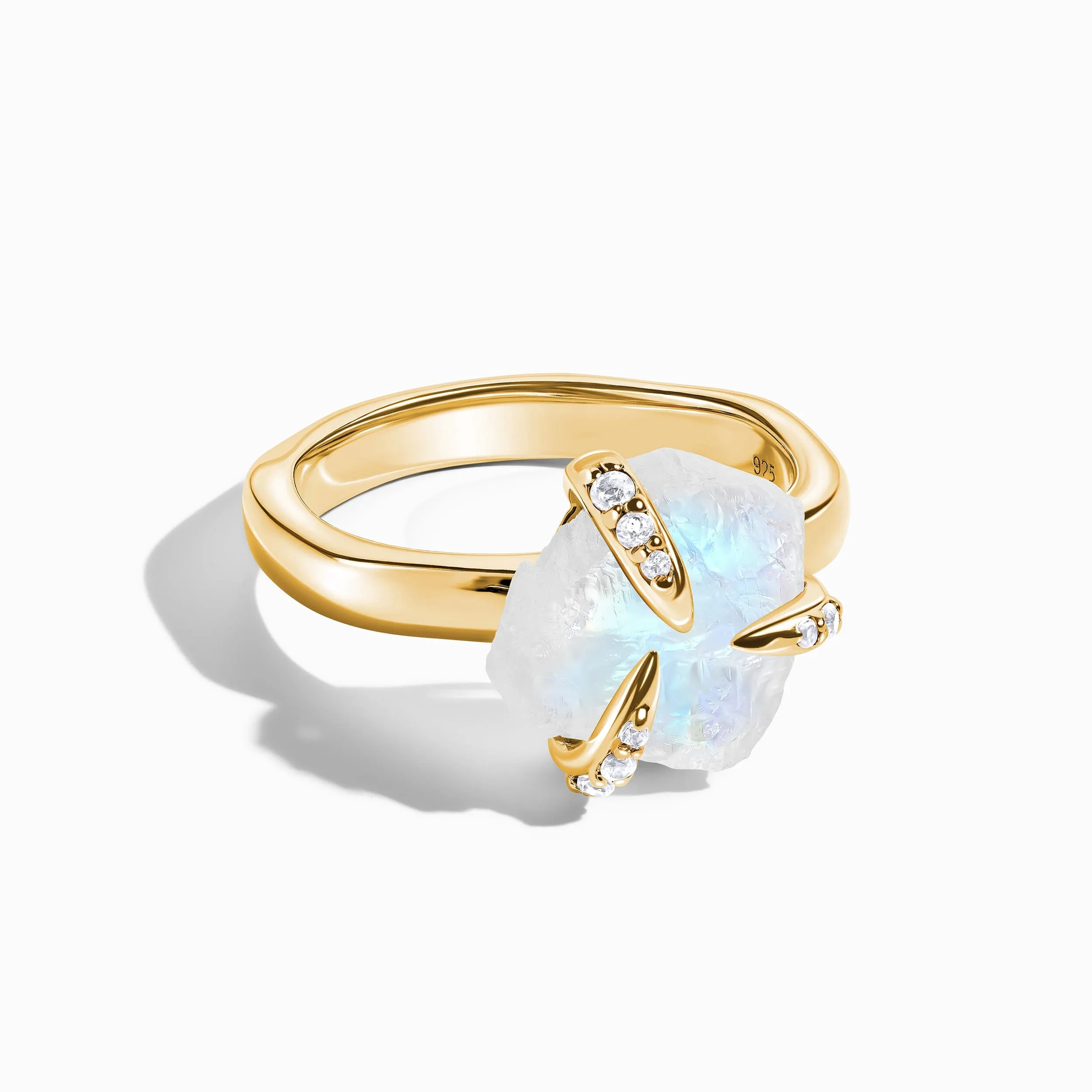 Raw Crystal Ring - Halcyon