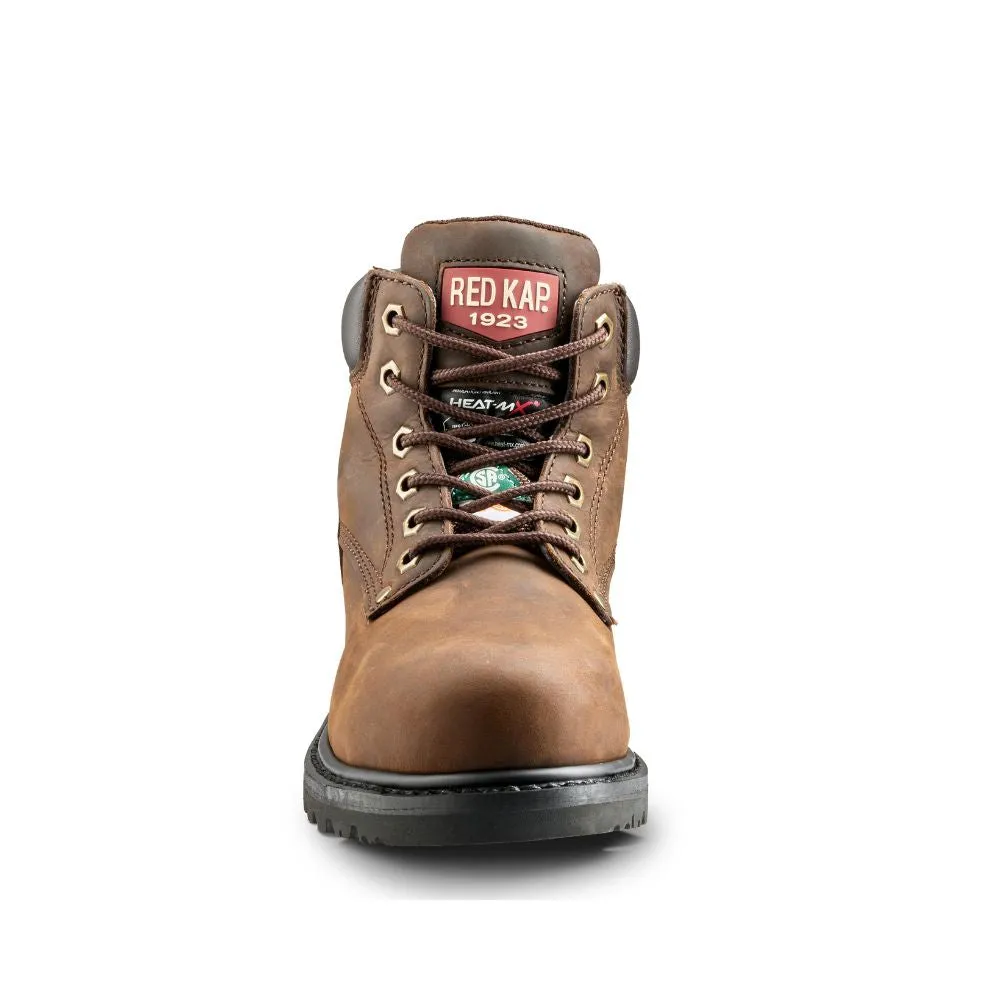 Red Kap Unisex 6" Steel Toe Insulated Work Safety CSA Boot CF23101AIBR - Brown