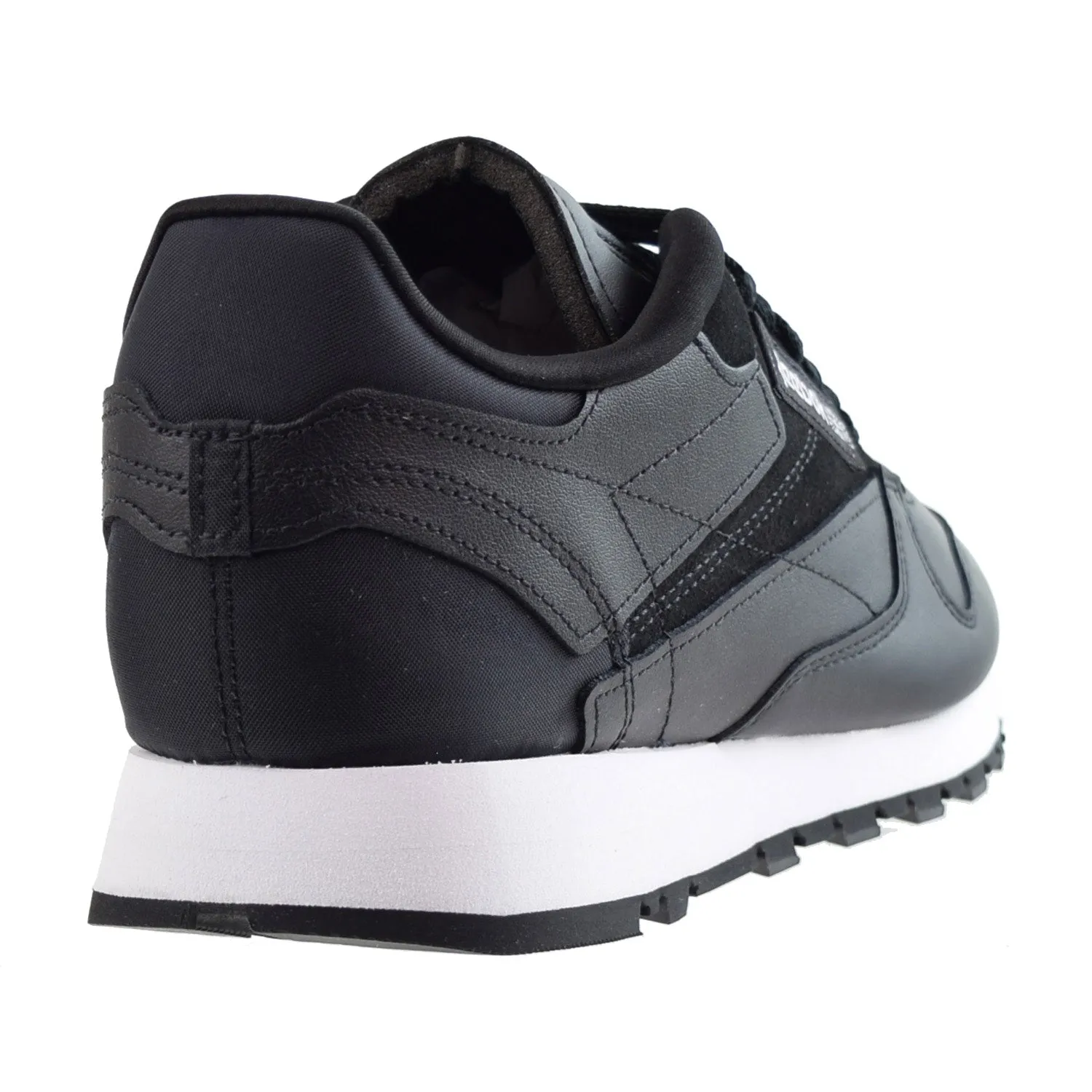 Reebok Classic Leather Men's Shoes Black-Cold Grey