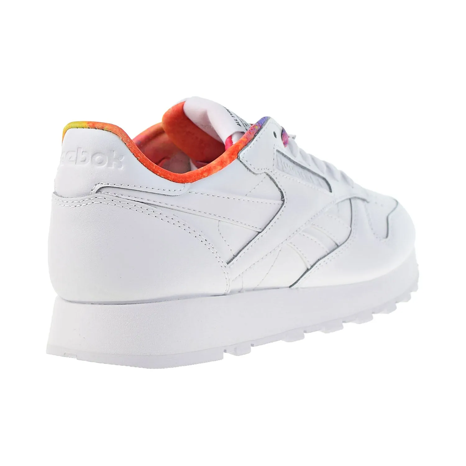 Reebok Classic Leather Pride Men's Shoes White-Multicolor