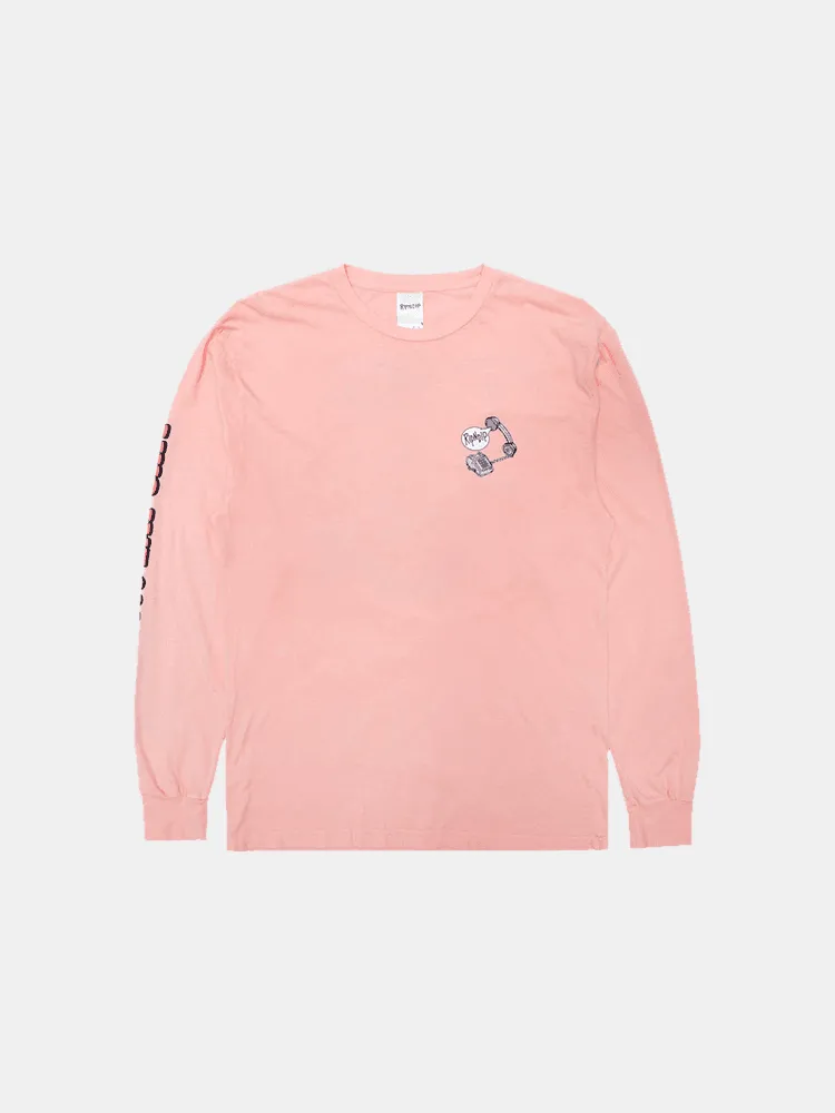 Rip N Dip How's My Attitude Long Sleeve - Dusty Rose