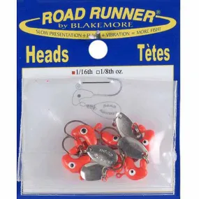 Road Runner Heads 1/16 Oz Underspin Fishing Jig.