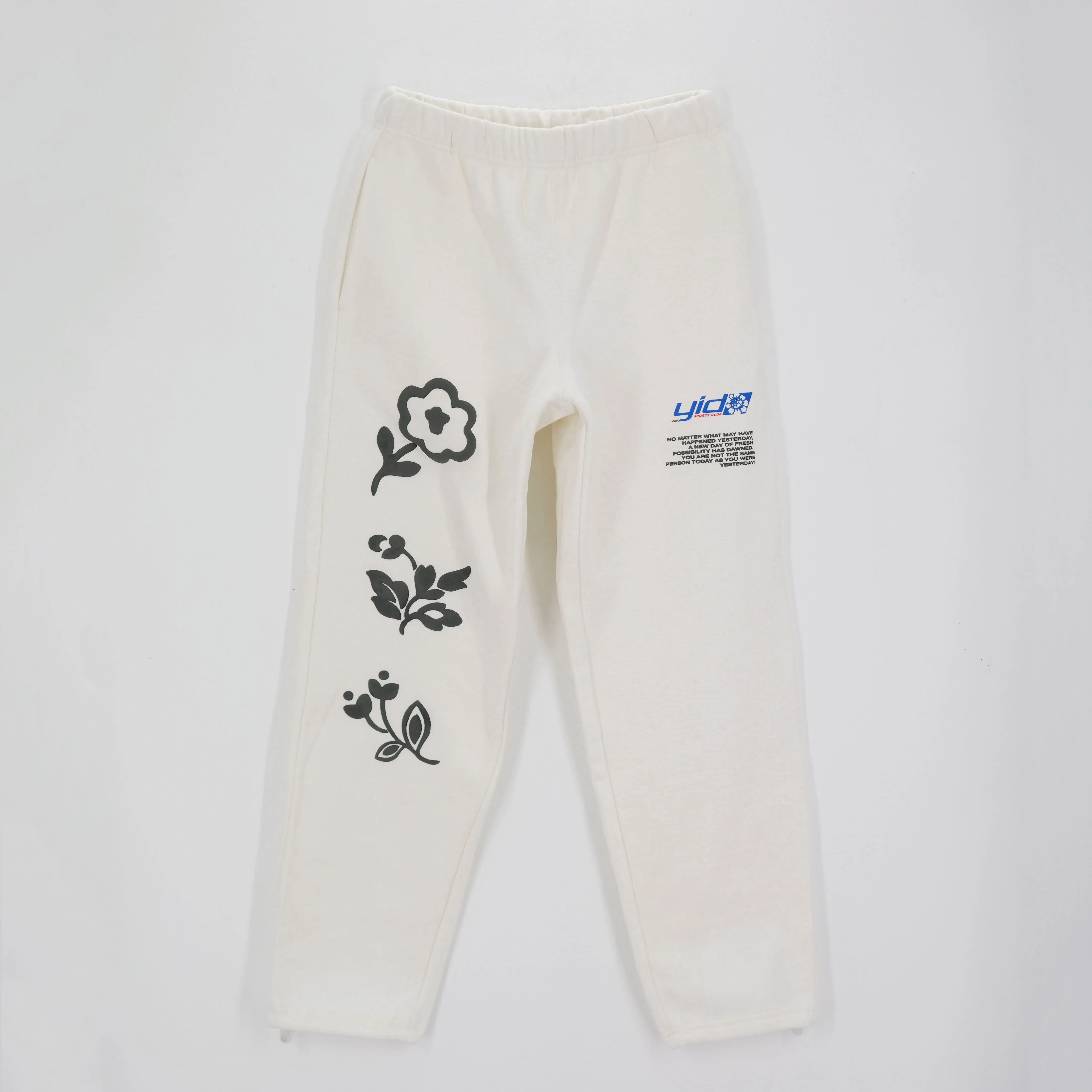 SPORTS CLUB SWEATPANTS WHITE