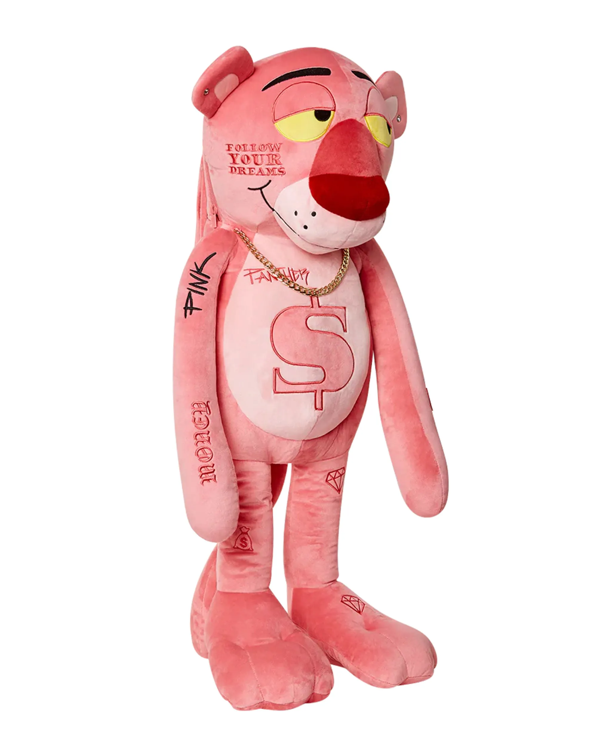 Sprayground Pink Panther Money Bear Backpack