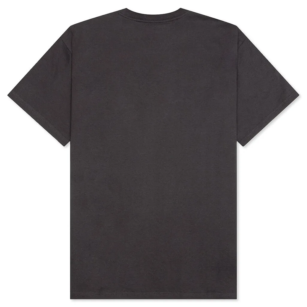 S/S Drip T-Shirt - Charcoal