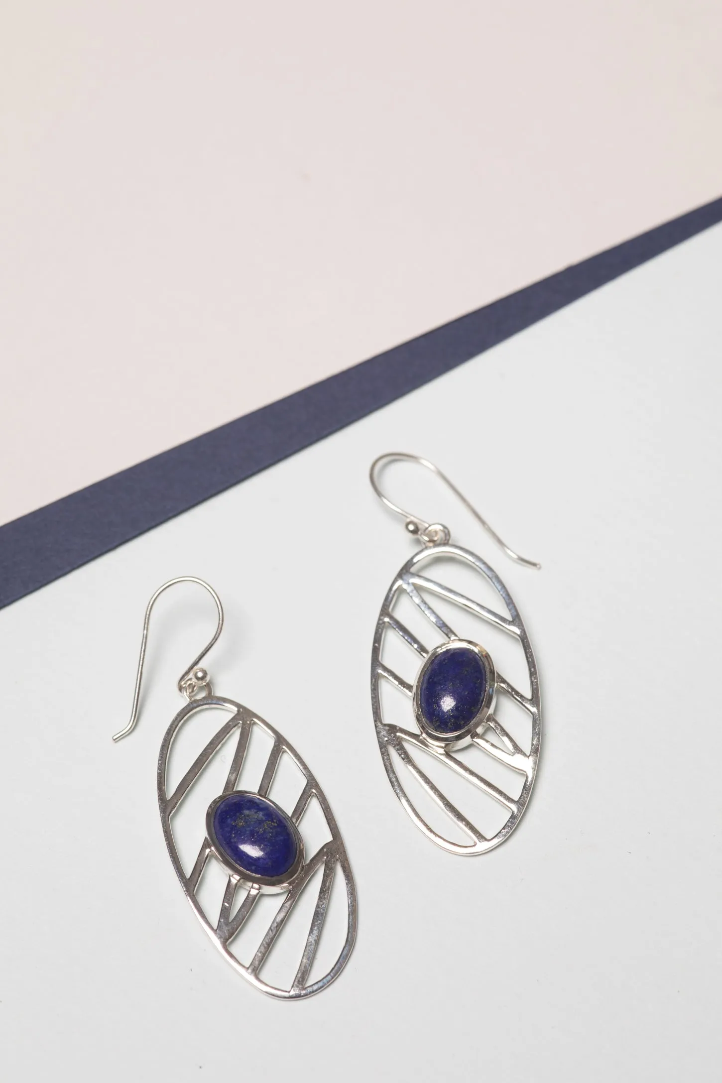 Sterling Silver Elissa Gemstone Earrings