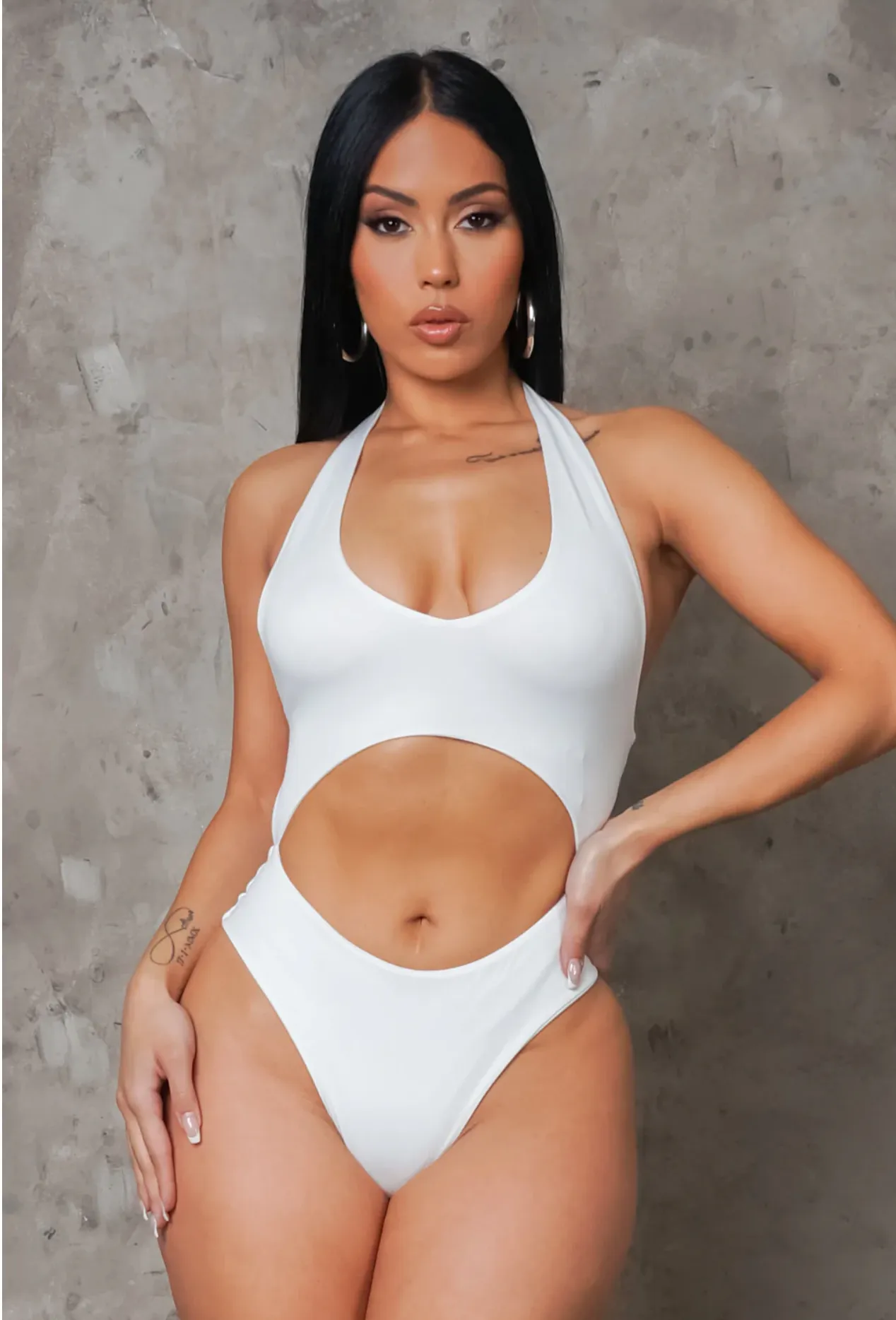 Terena Bodysuit White