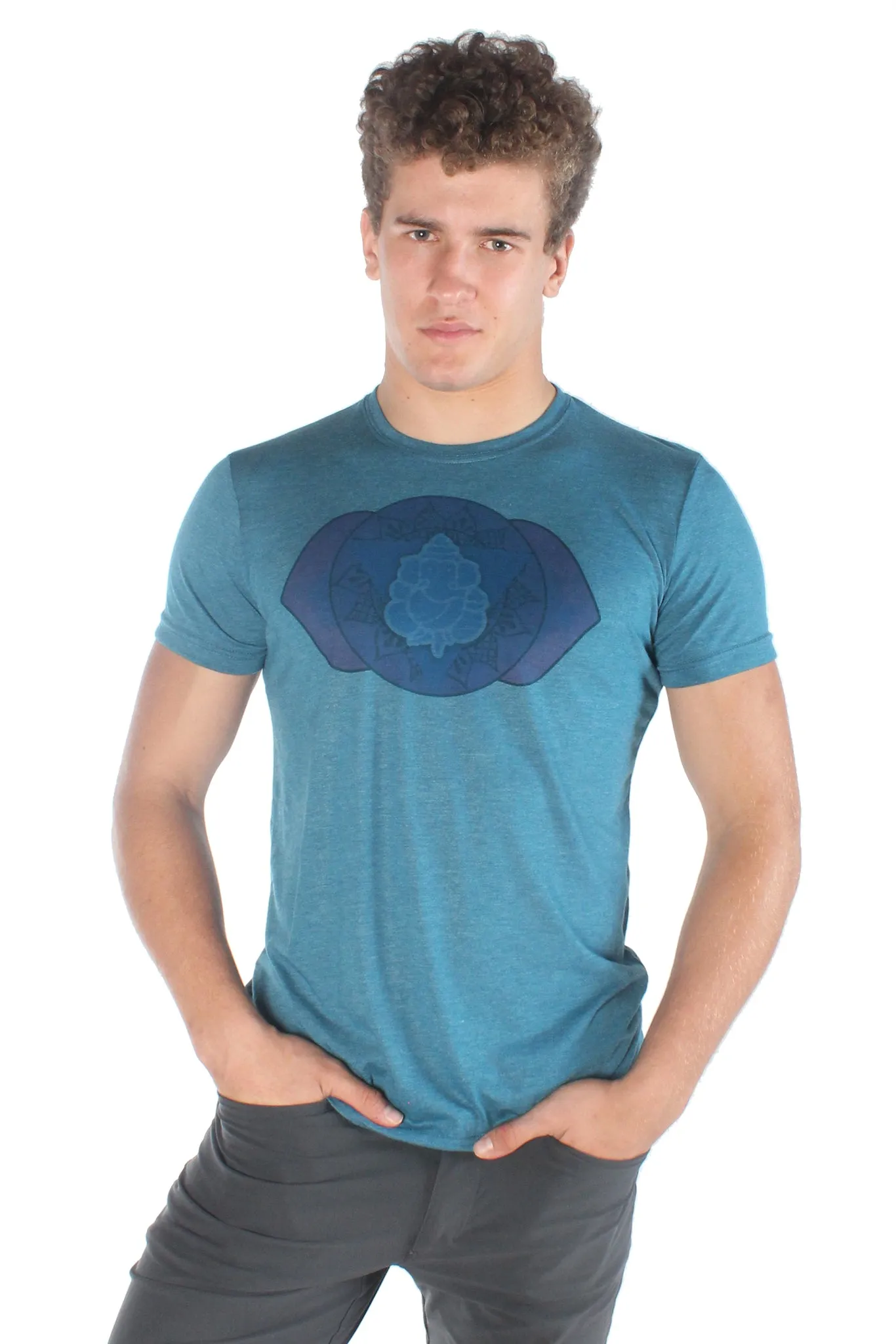 Third Eye Chakra TRI-BLEND CREW NECK TEE