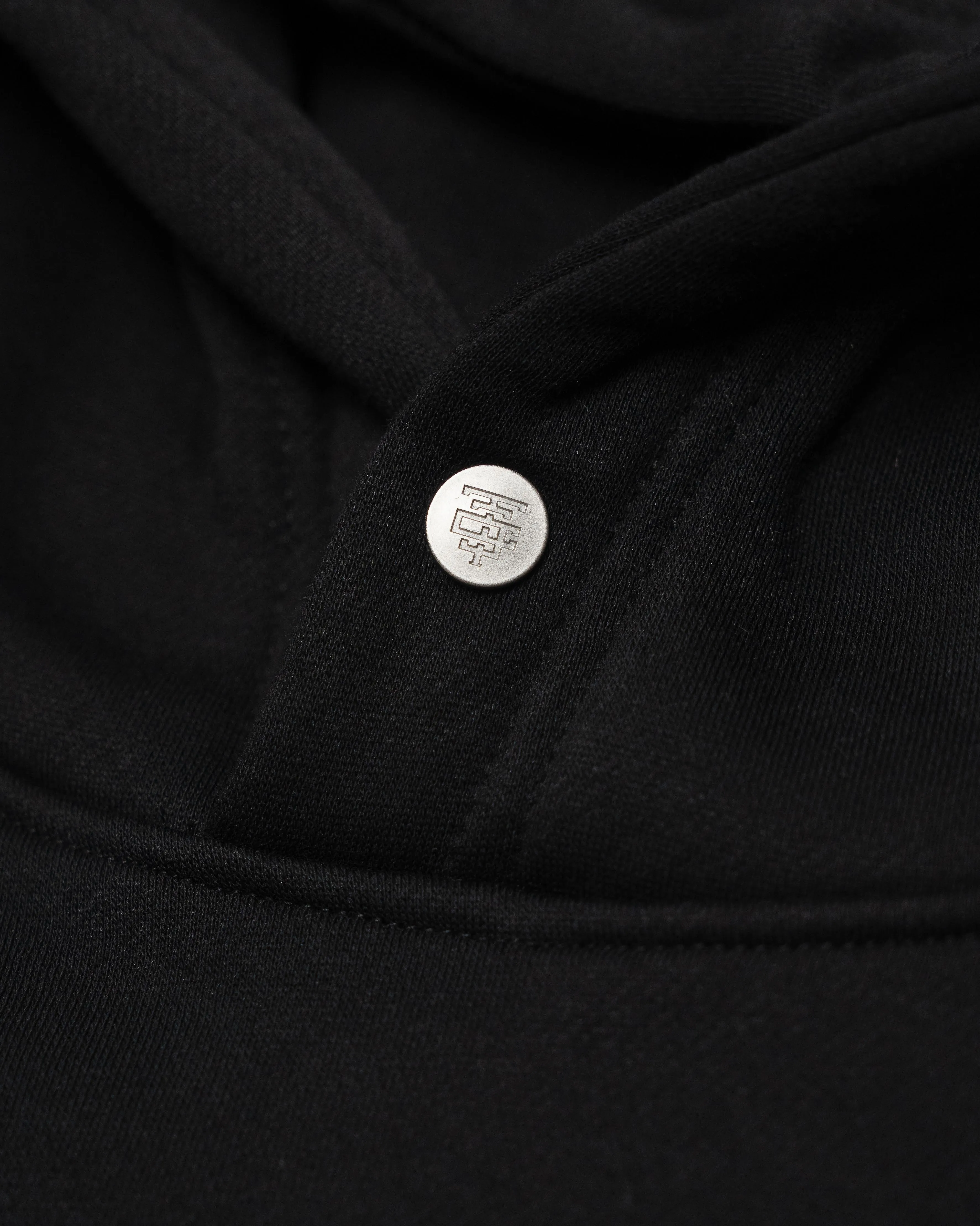 TJTC Flock Badge Oversized Hoodie