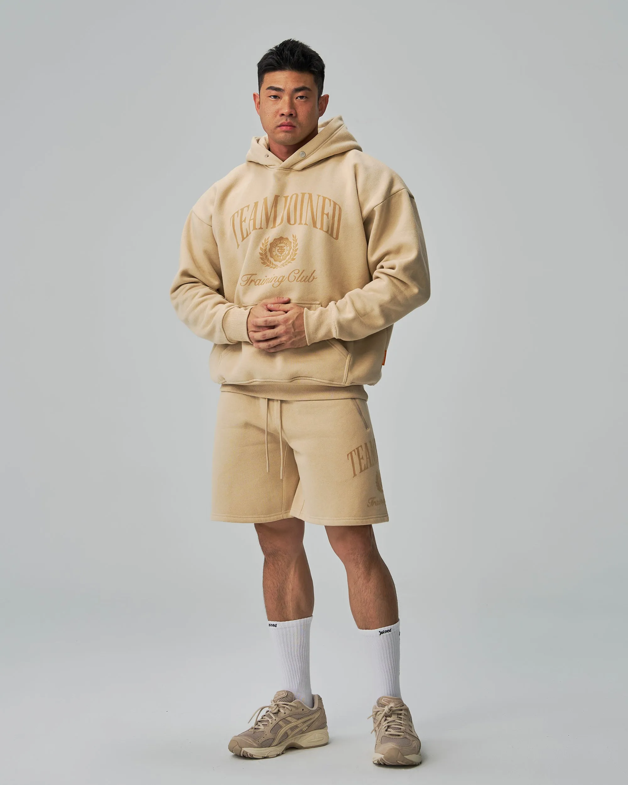 TJTC Flock Badge Oversized Hoodie