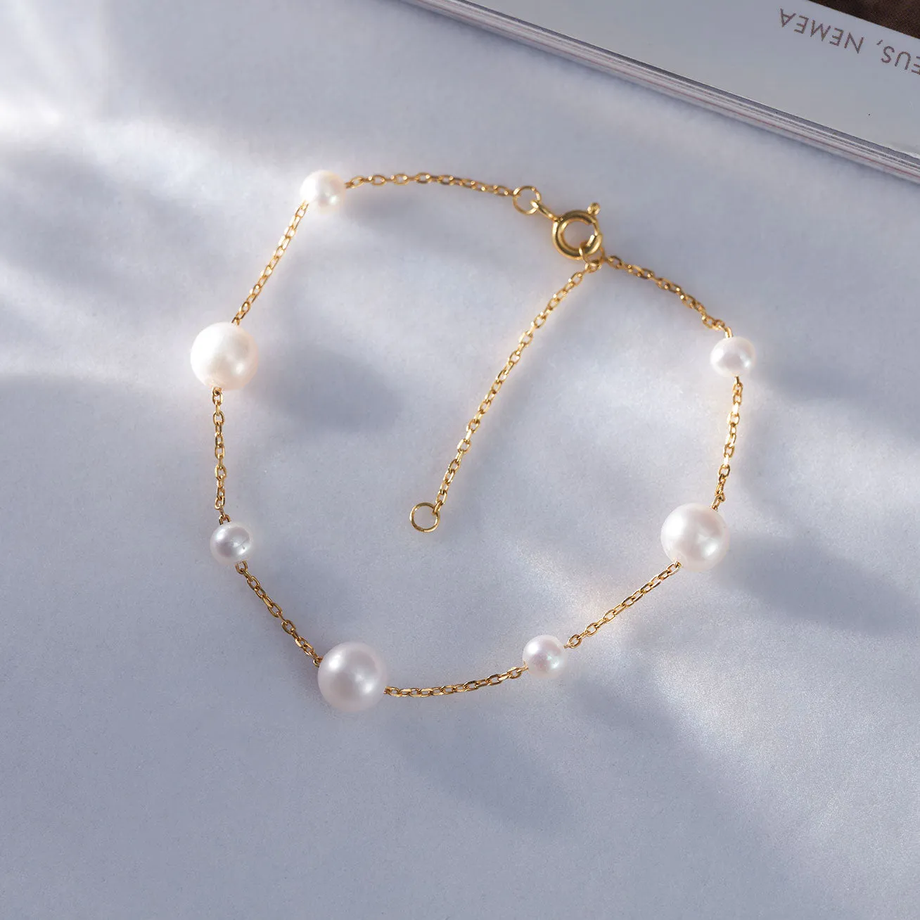 Top Lustre Freshwater Pearl Bracelet WB00177