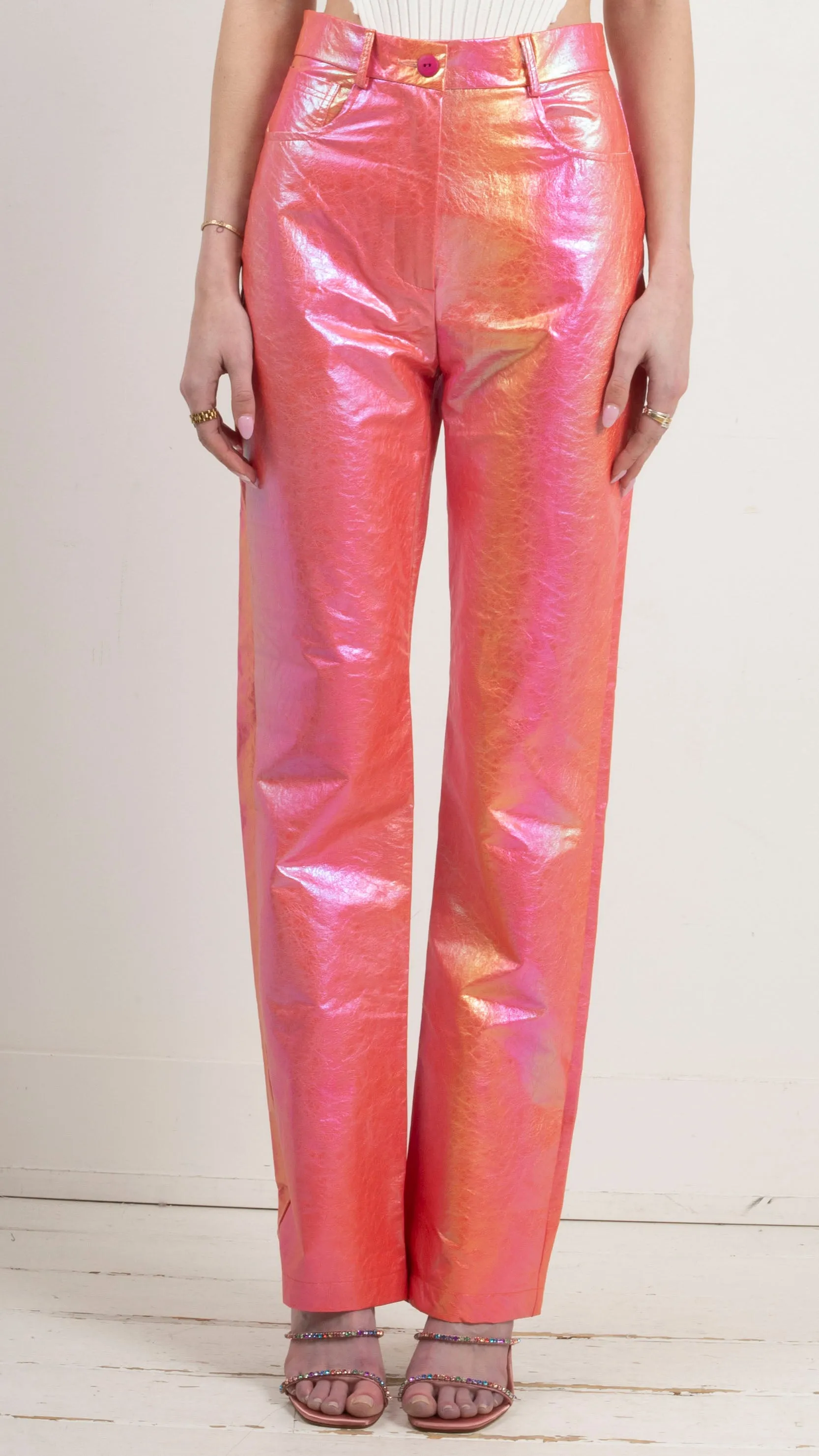 Twiggy Pants - Coral