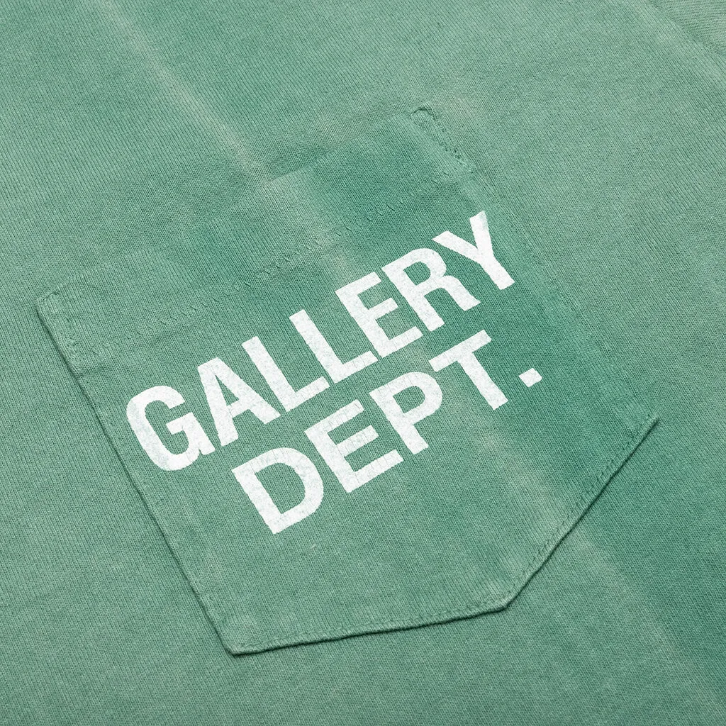 Vintage Logo Painted Tee - Green