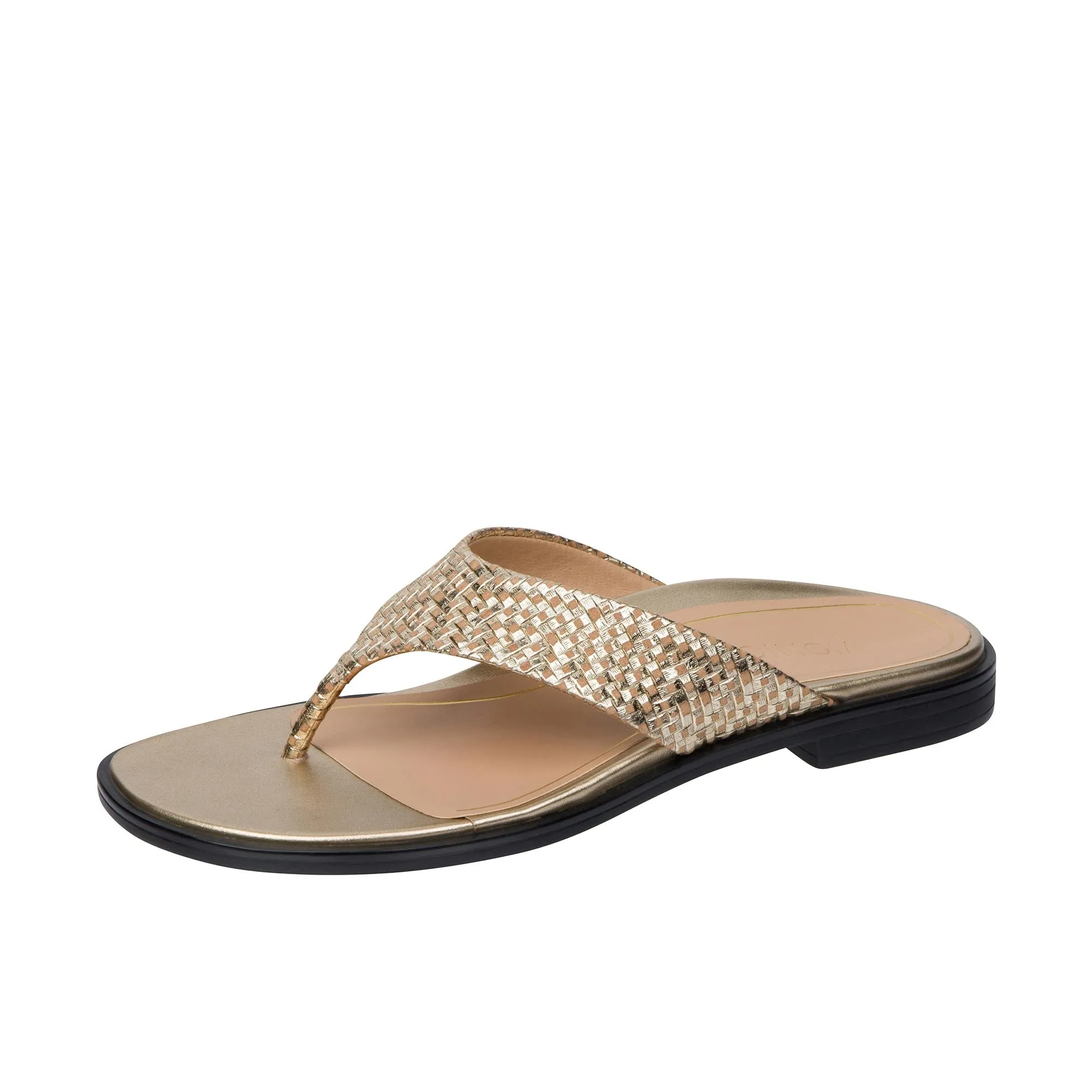 Vionic Womens Agave Sandal  Gold