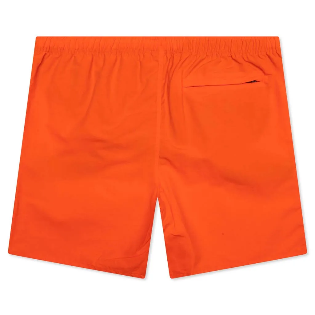 Water Short Big Basic - Bright Orange