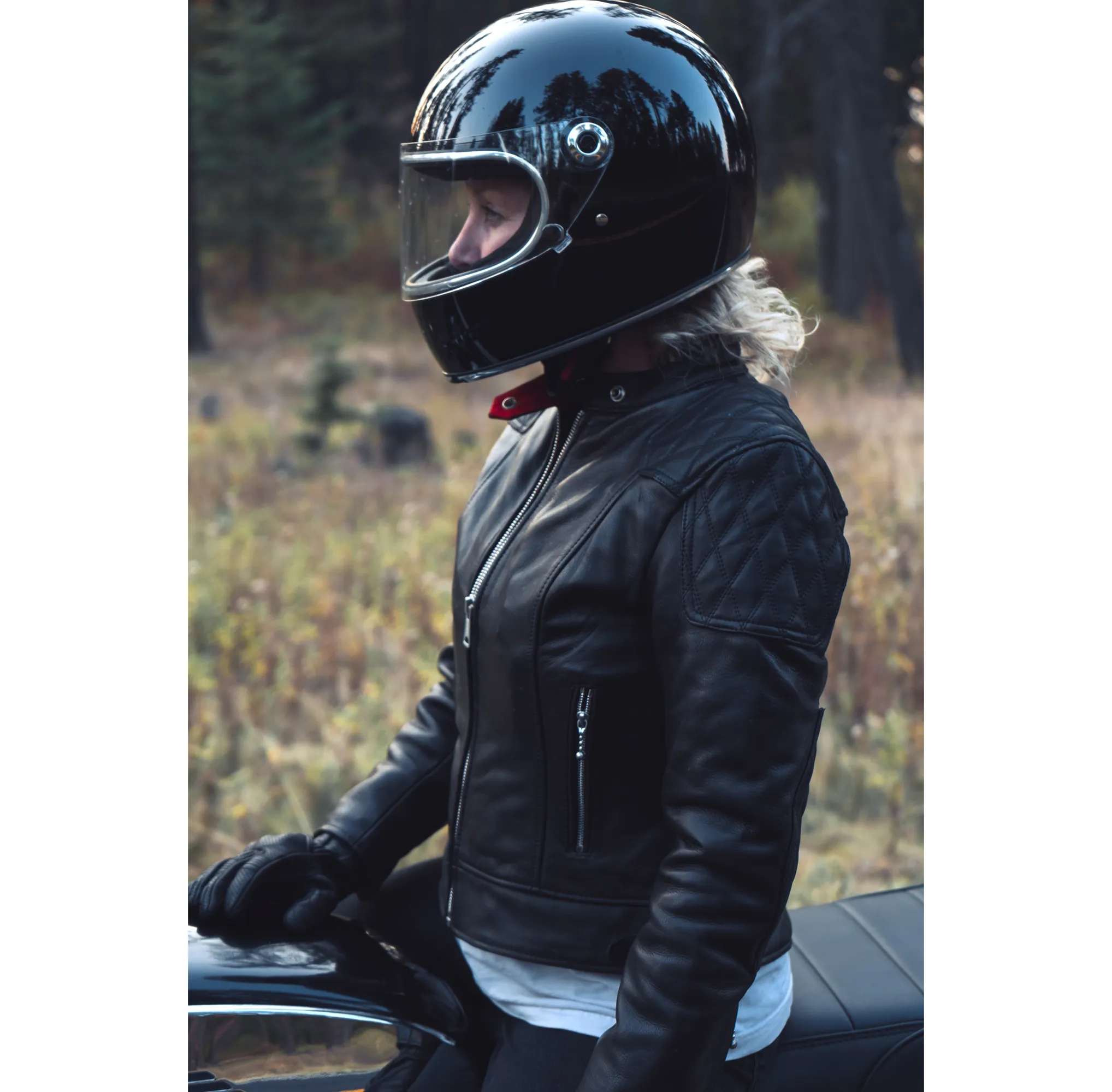 Womens '76 Cafe Racer Jacket