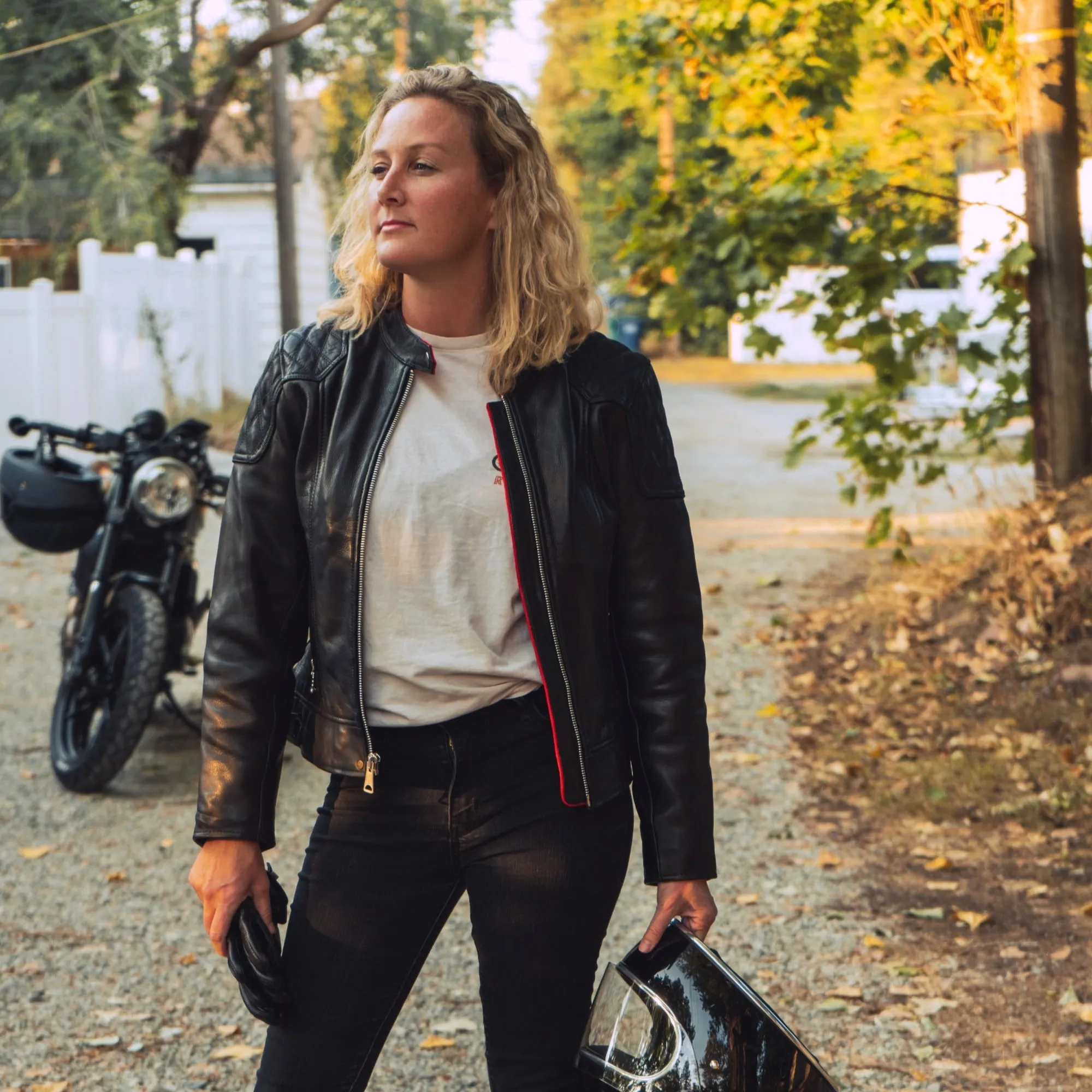 Womens '76 Cafe Racer Jacket