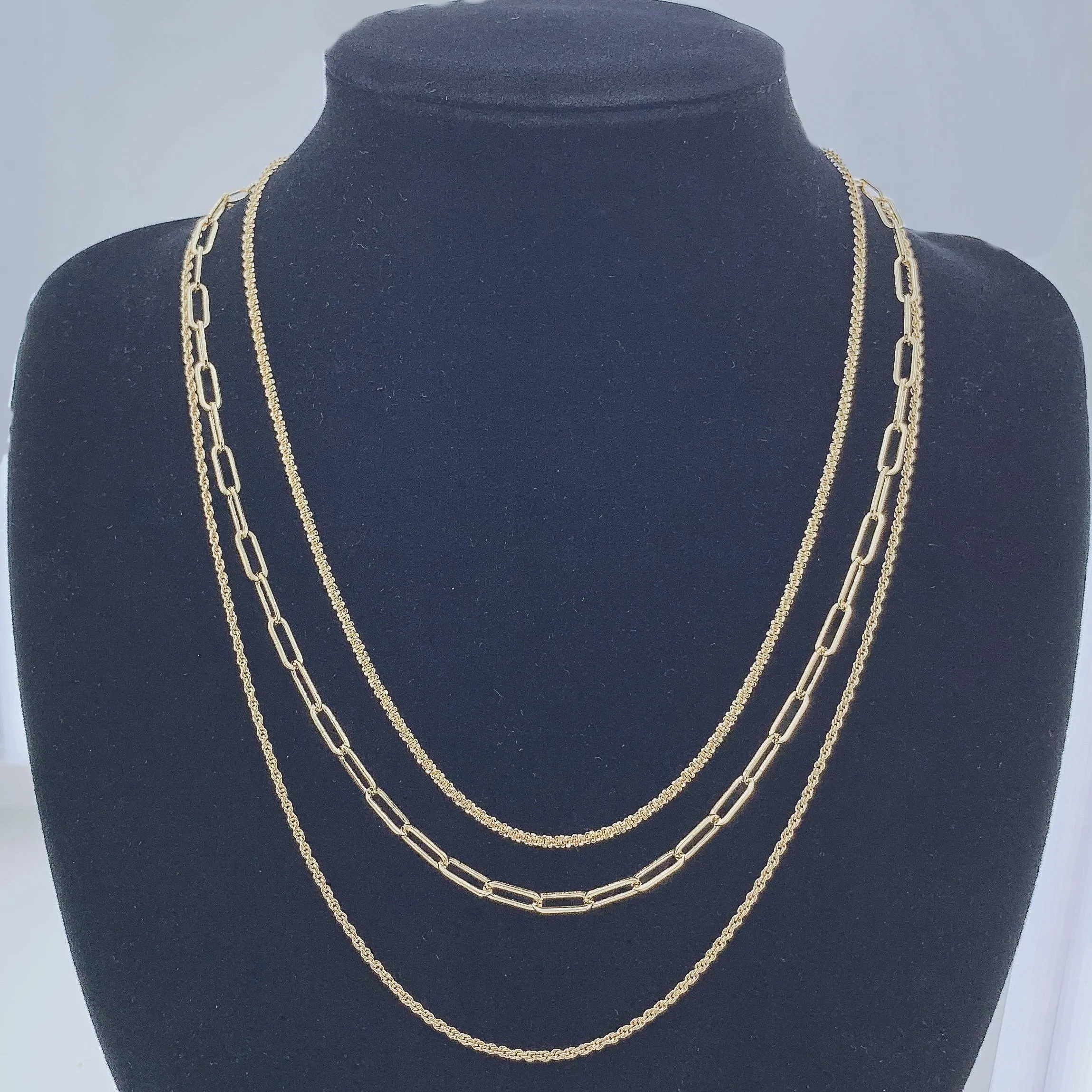 Women's Long Layer Chain Necklace