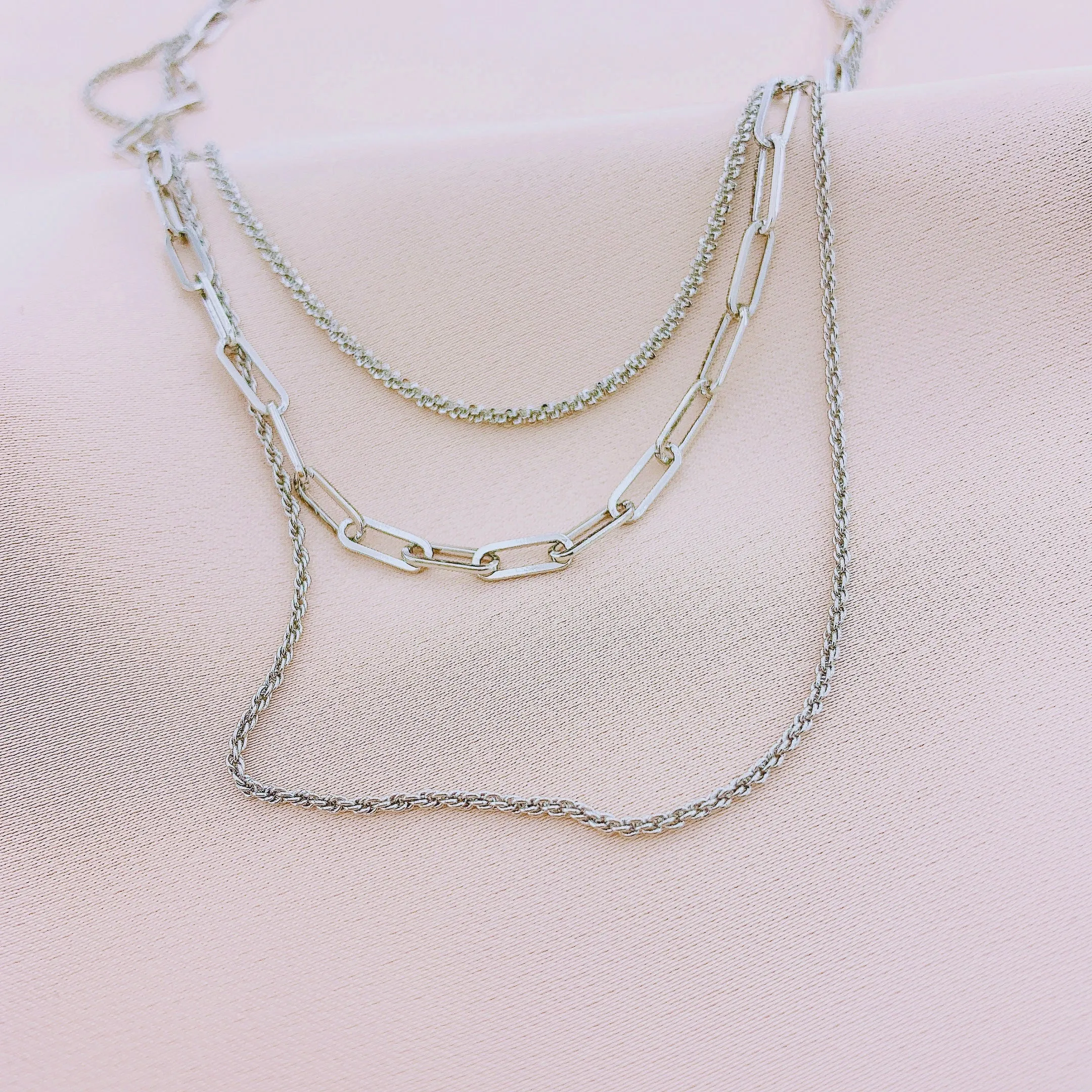 Women's Long Layer Chain Necklace