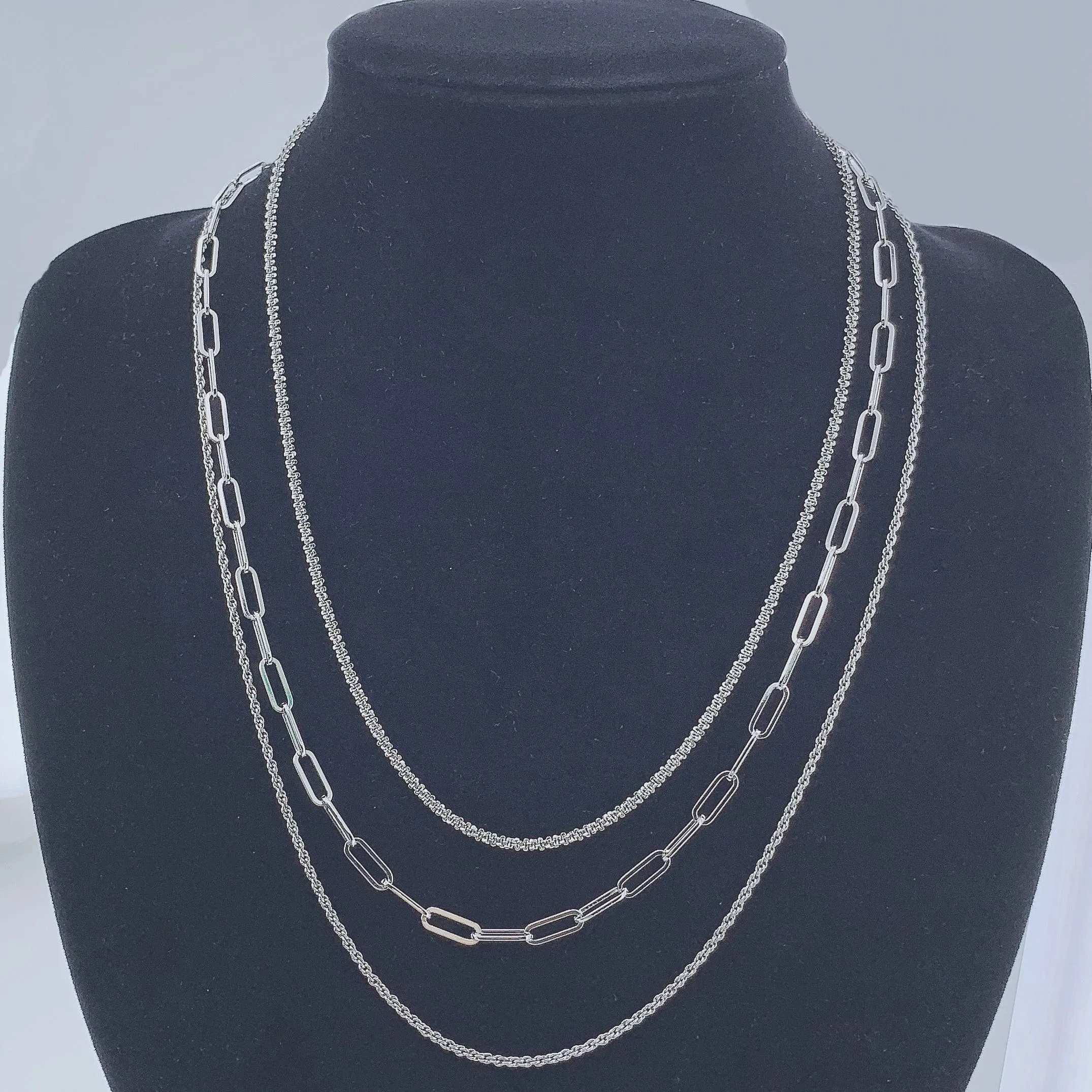 Women's Long Layer Chain Necklace