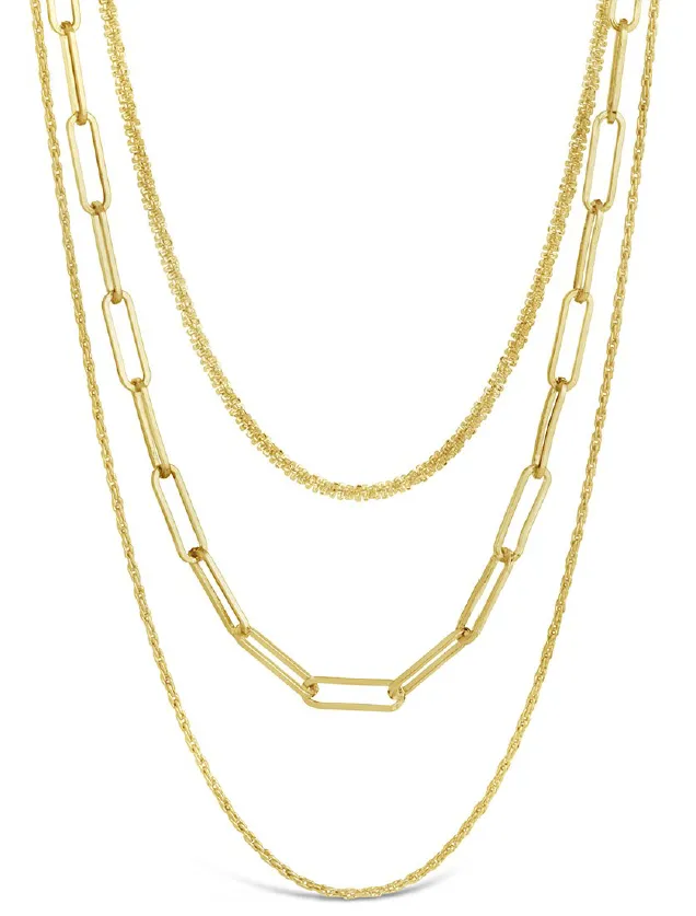 Women's Long Layer Chain Necklace