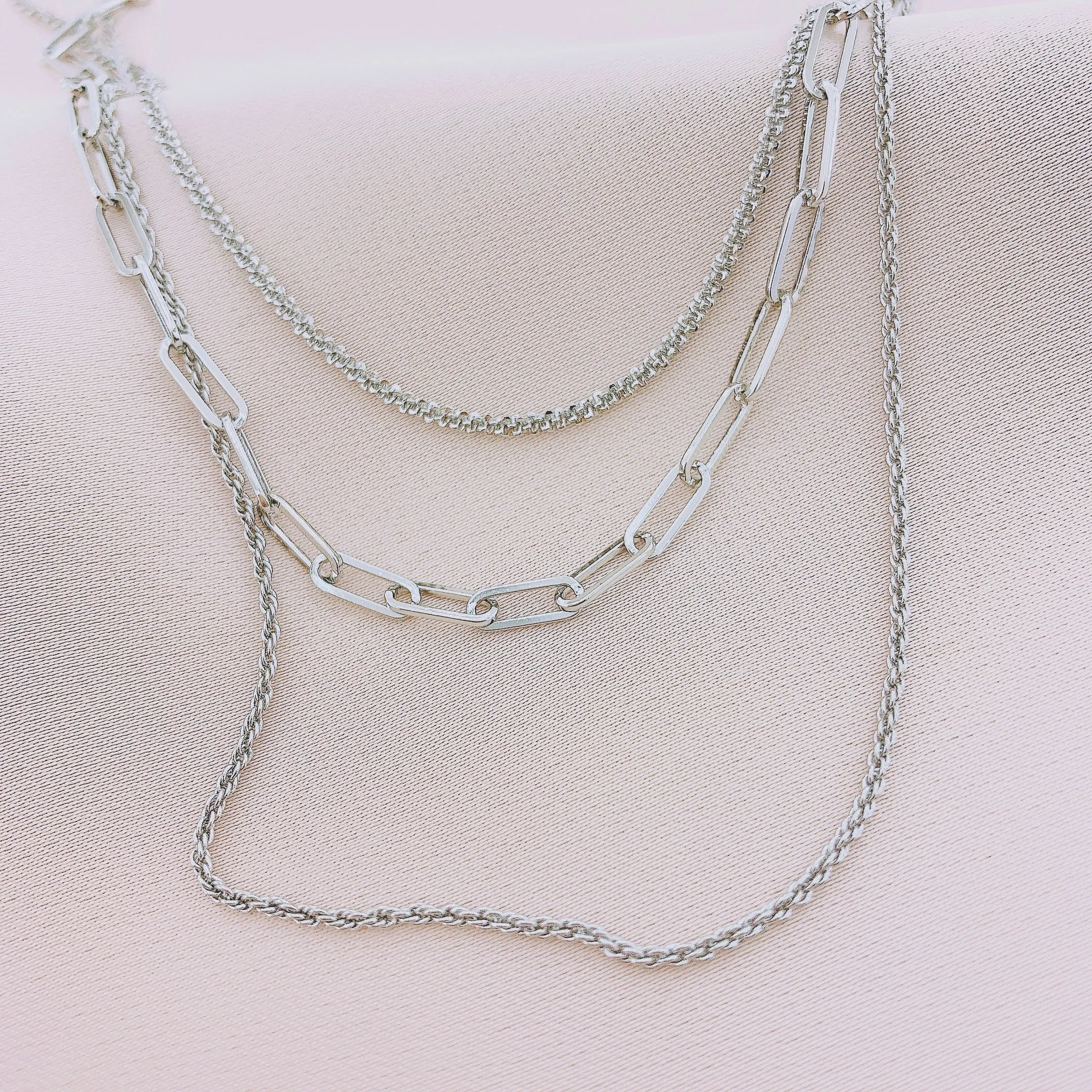 Women's Long Layer Chain Necklace