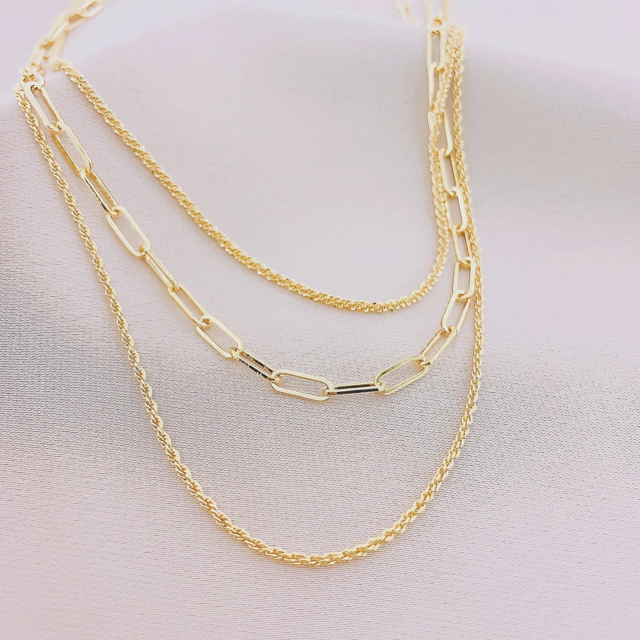 Women's Long Layer Chain Necklace