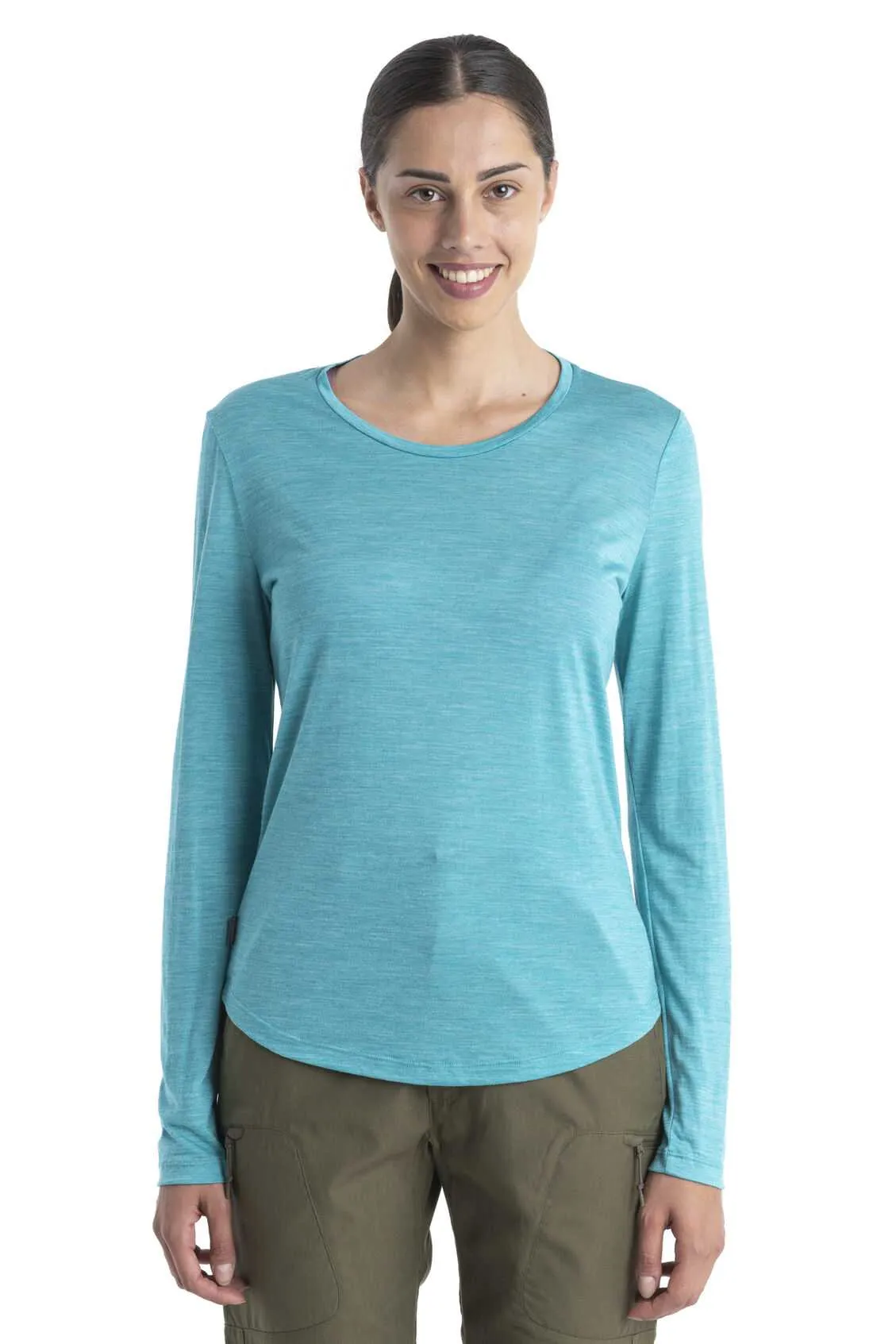 Womens Merino Sphere II Long Sleeve Tee